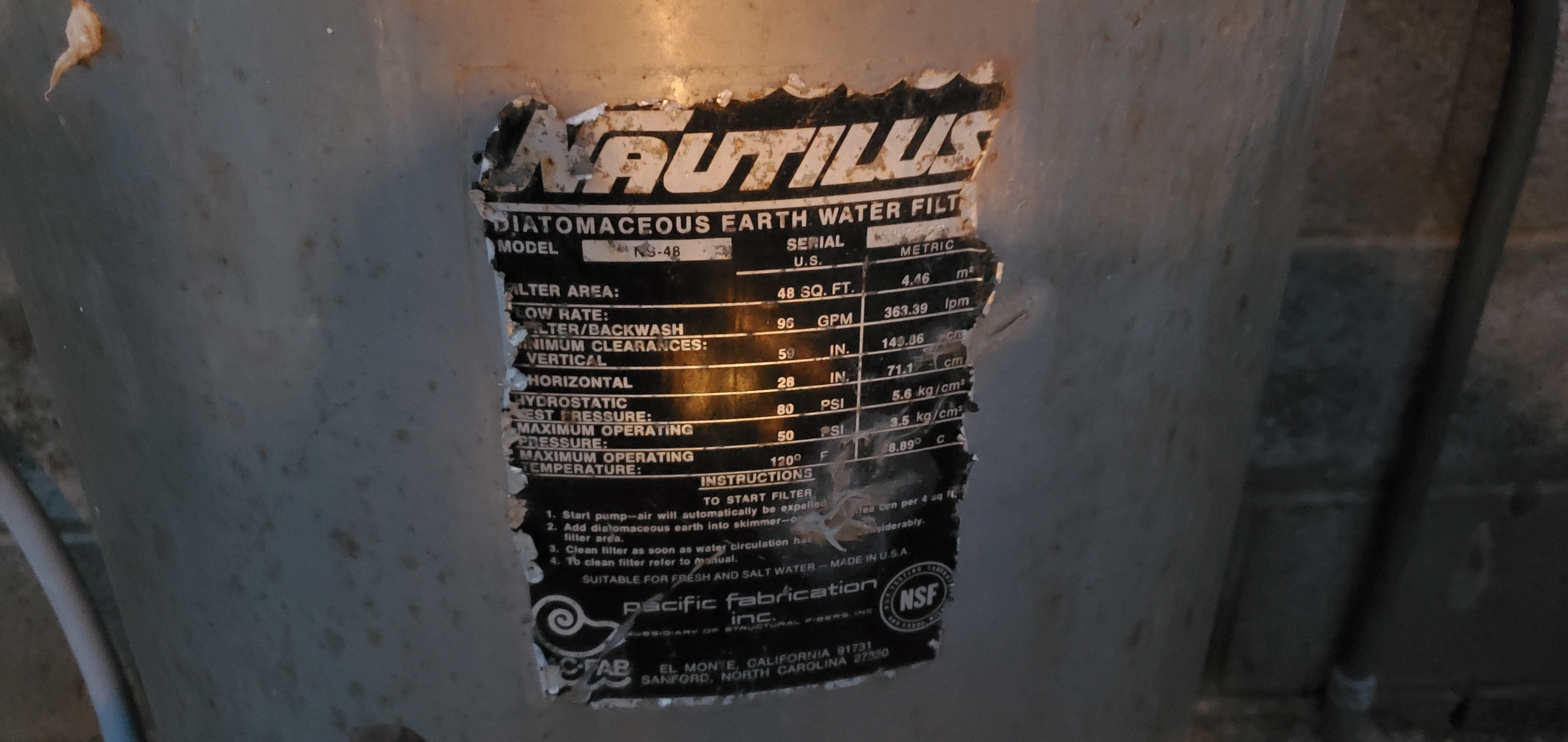 Armco Filter Tank Body O-Ring, 17-13/16" ID, 5/16" (Pre 11-94) - AP530028