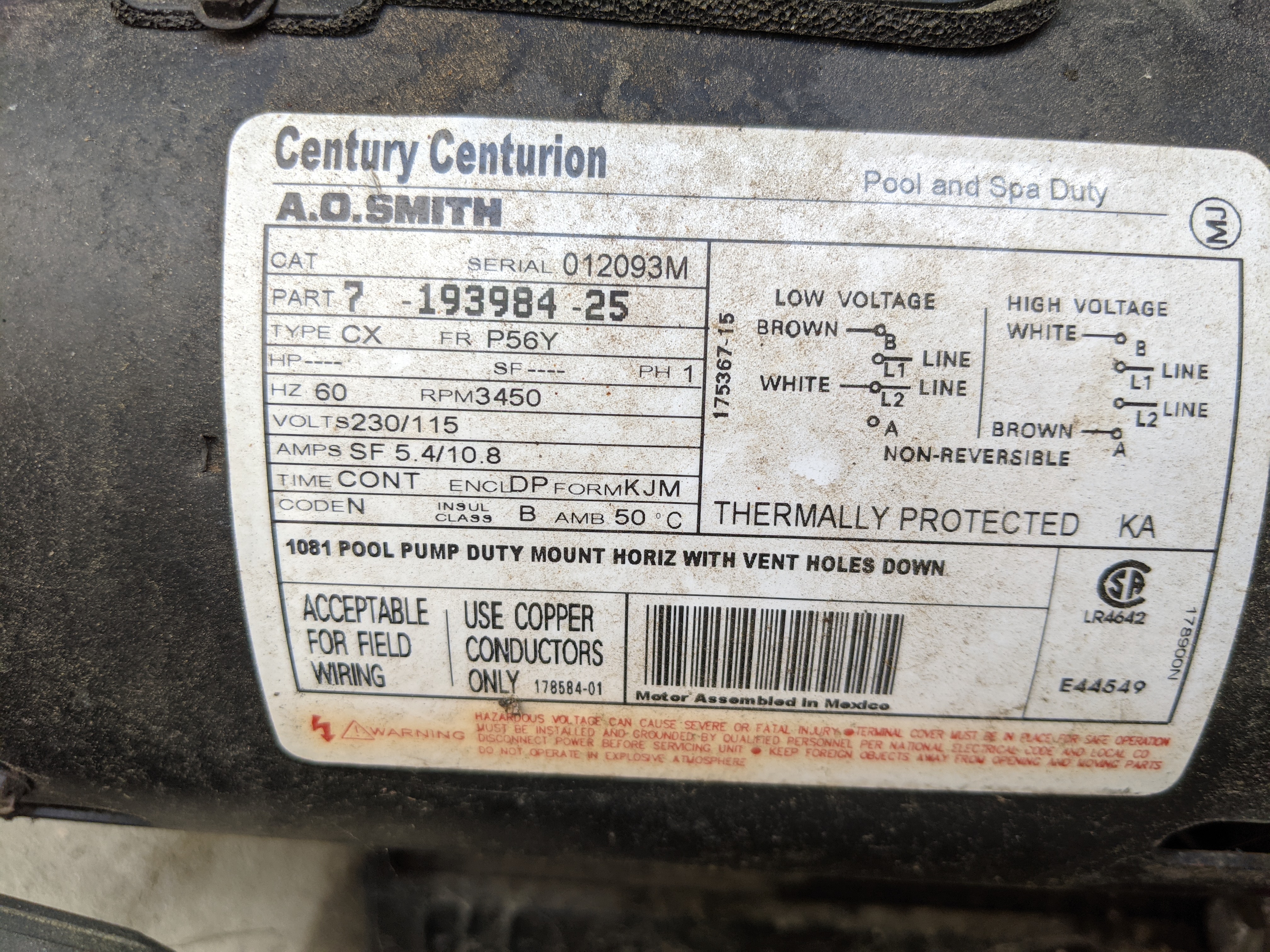 CENTURY-34-HP-SQUARE-FLANGE- CENTURY-34-HP-SQUARE-FLANGE-