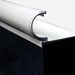 Cinderella VM1 Vertical Mount Liner Track - Case of 15 - 8' Straight Sections - CPVM1C2040