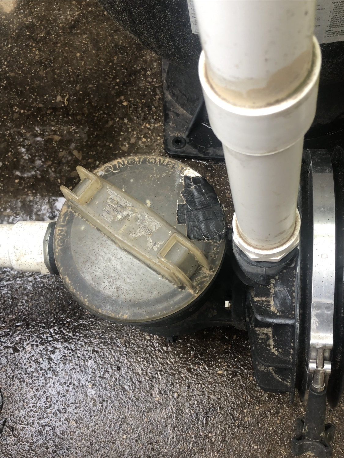 CMP Pump Lid for Sta-Rite Dura-Glas, JWPA Pump Models - C3-139P1 ...