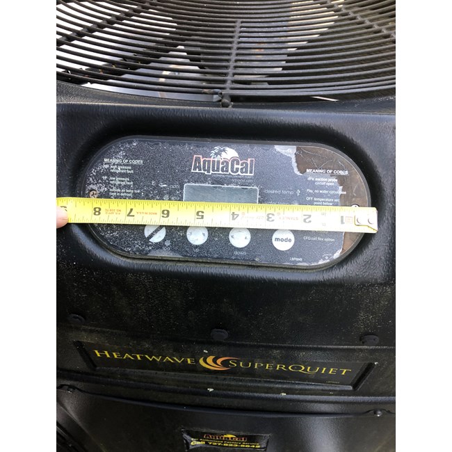 Display for AquaCal Heat Pump - ECS0276