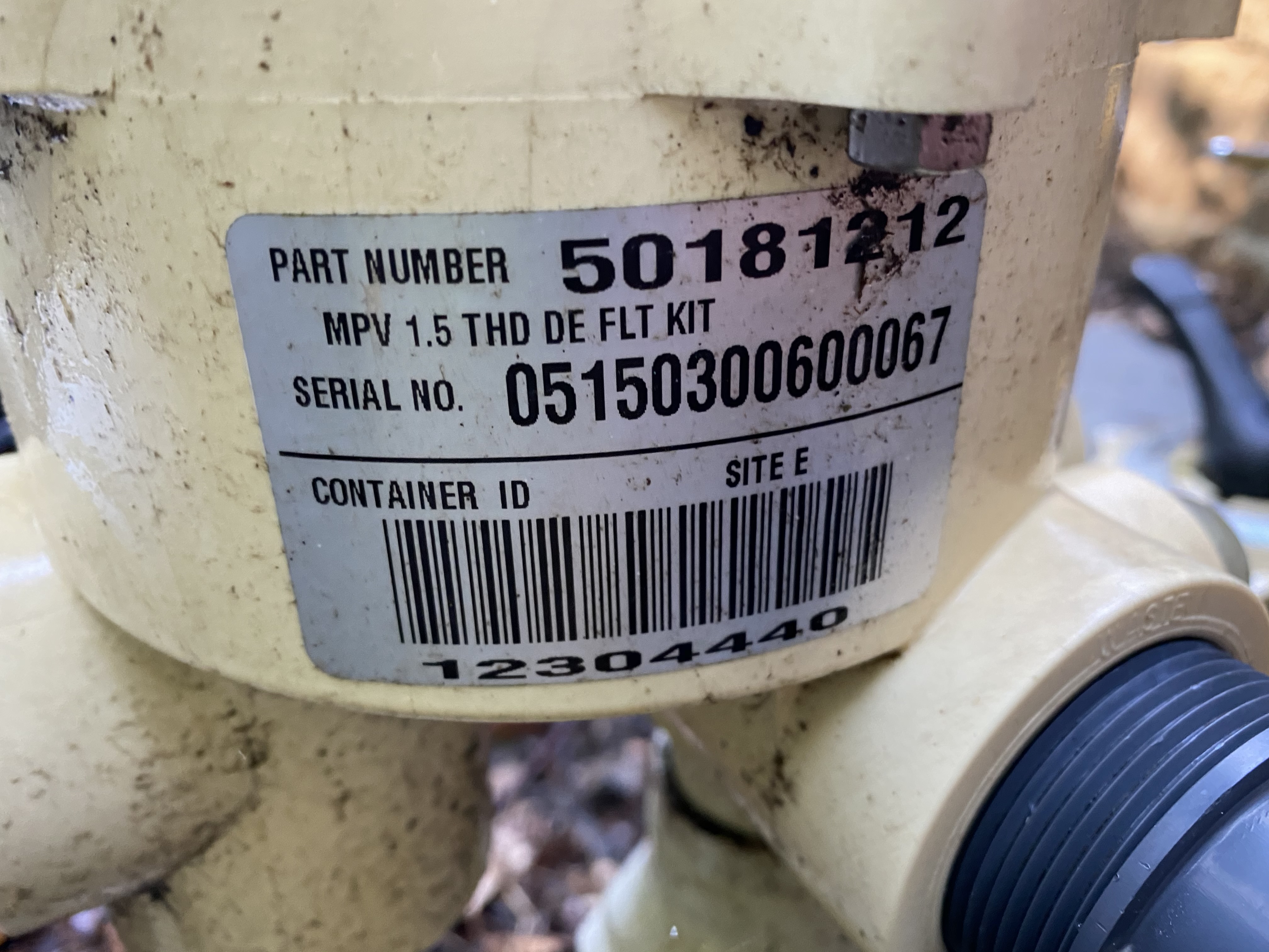 Pool Multiport Valve Diverter Gasket, 1-1/2" Port, G-416 - 271104