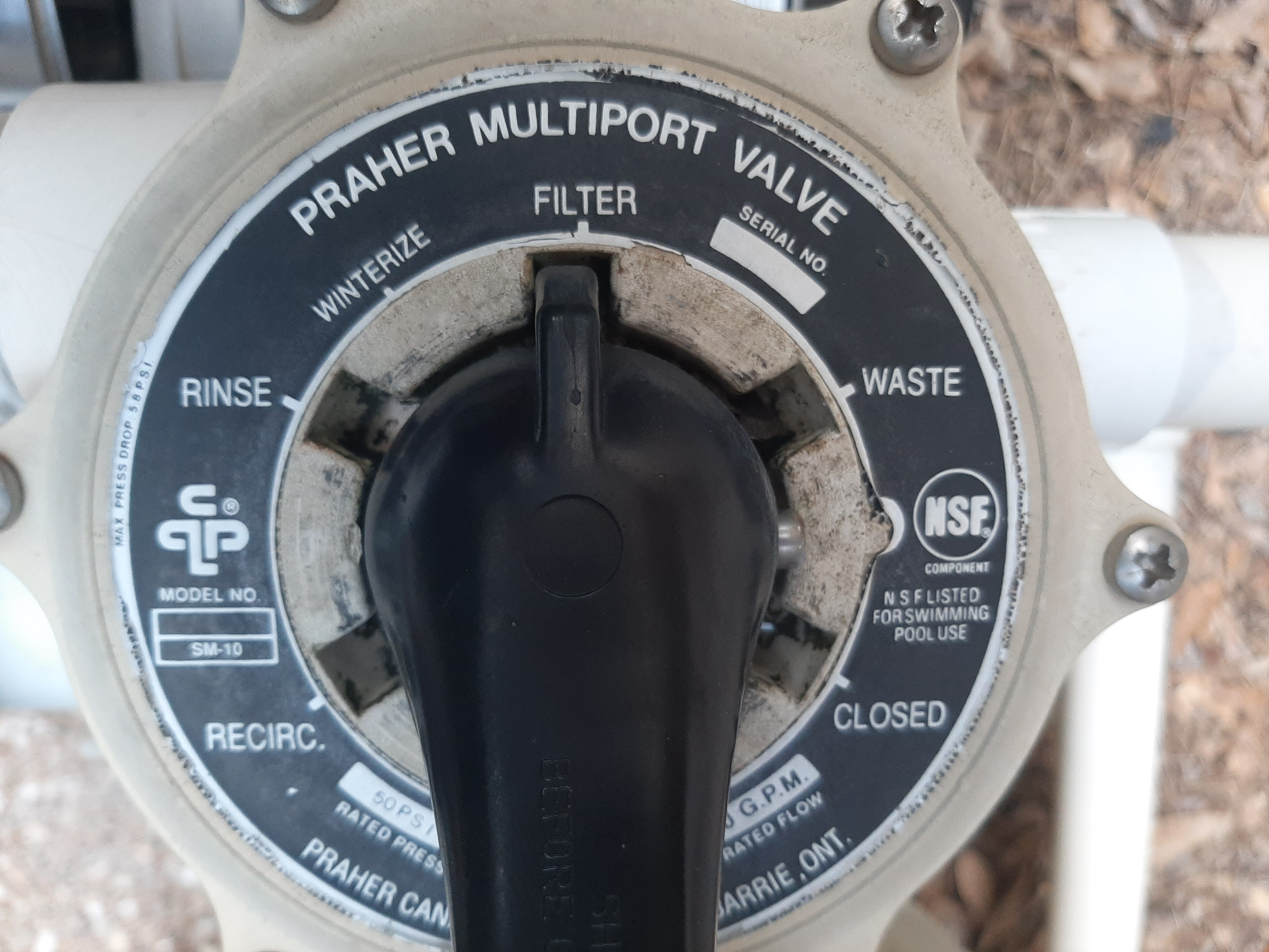 Pool Multiport Valve Diverter Gasket, 1-1/2" Port, G-416 - 271104