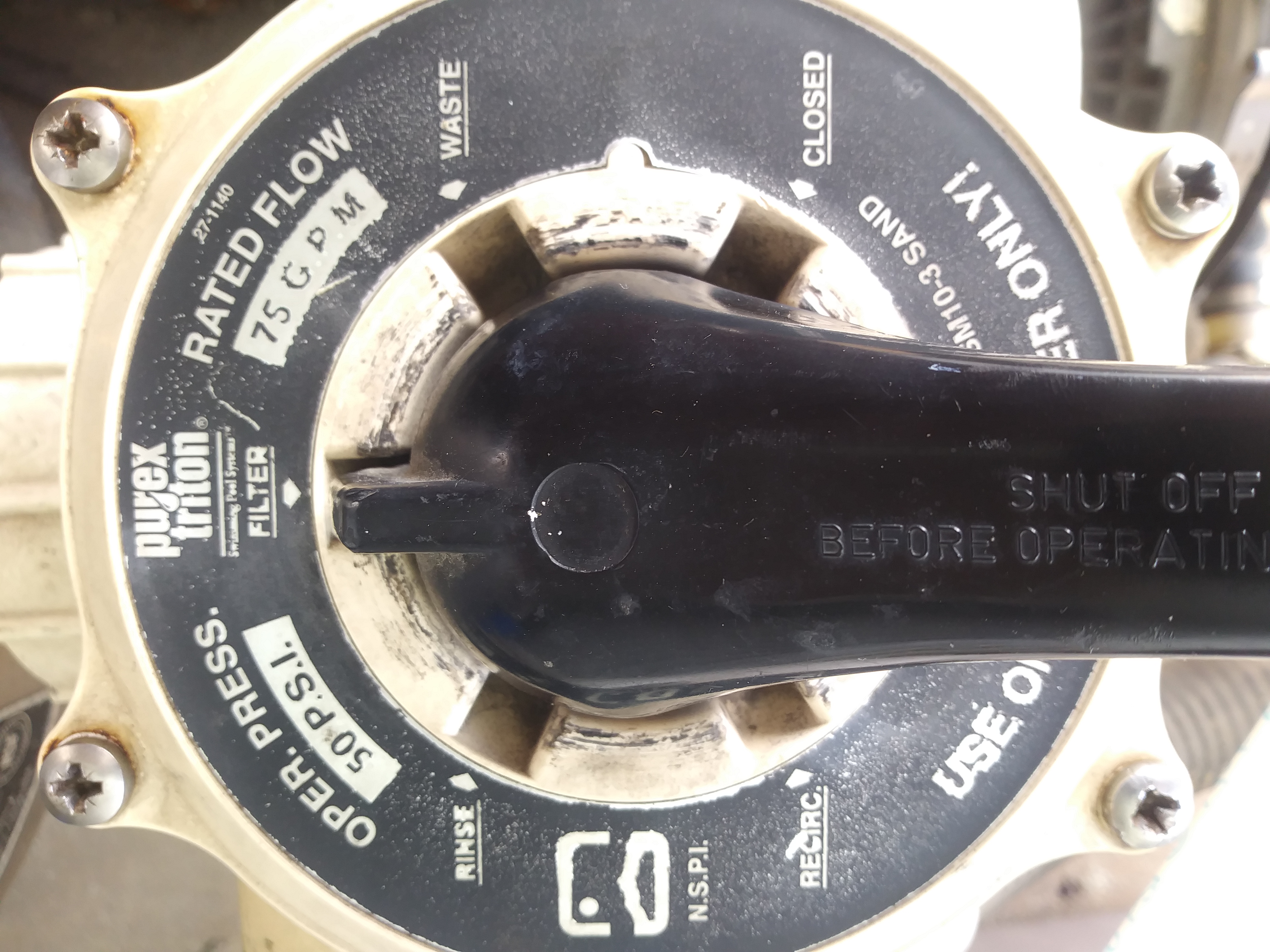 Pool Multiport Valve Diverter Gasket, 1-1/2" Port, G-416 - 271104