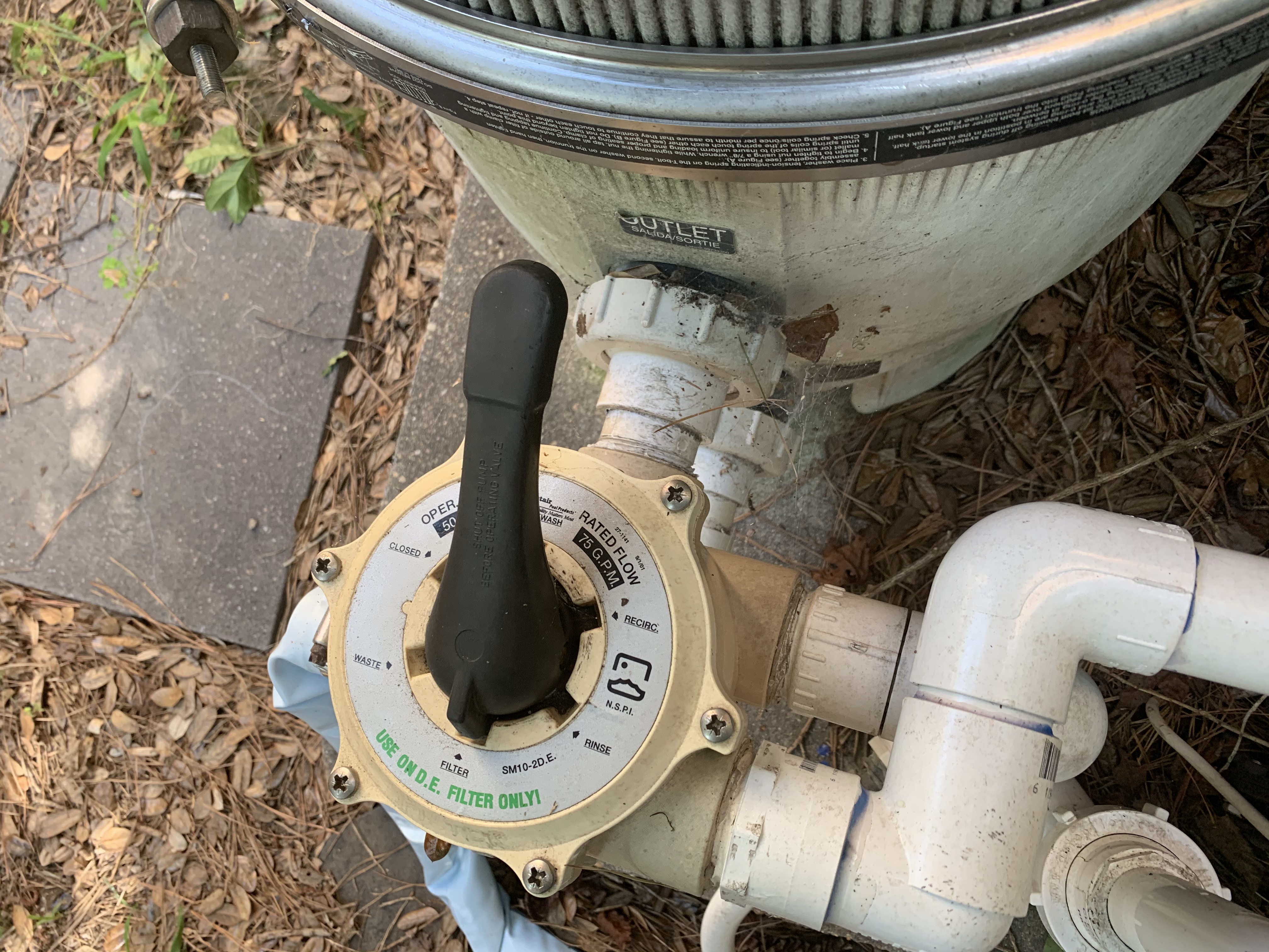 Pool Multiport Valve Diverter Gasket, 1-1/2" Port, G-416 - 271104