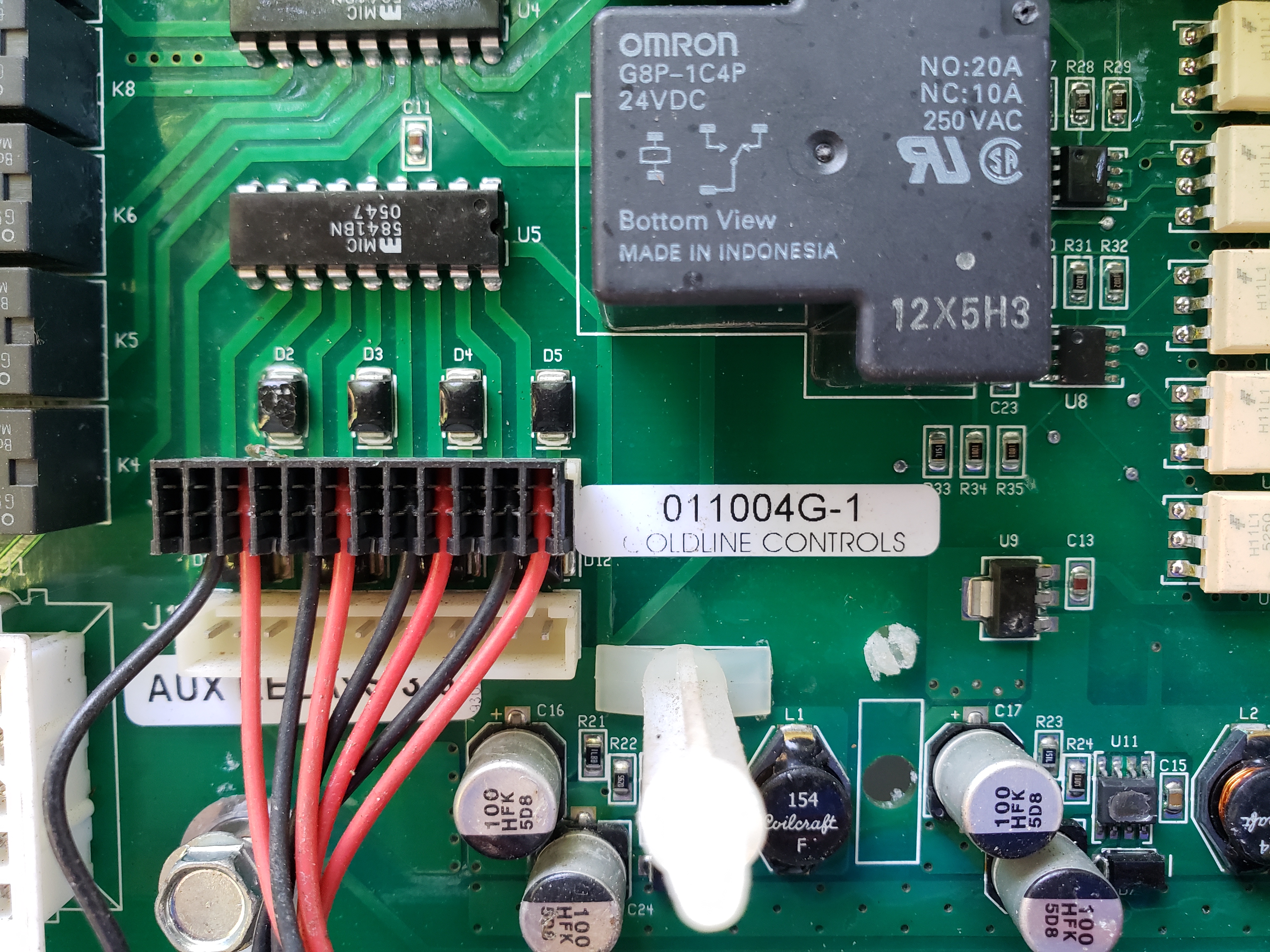 Goldline Controls Hayward Aqua Logic Main PCB Board - GLX-PCB-MAIN