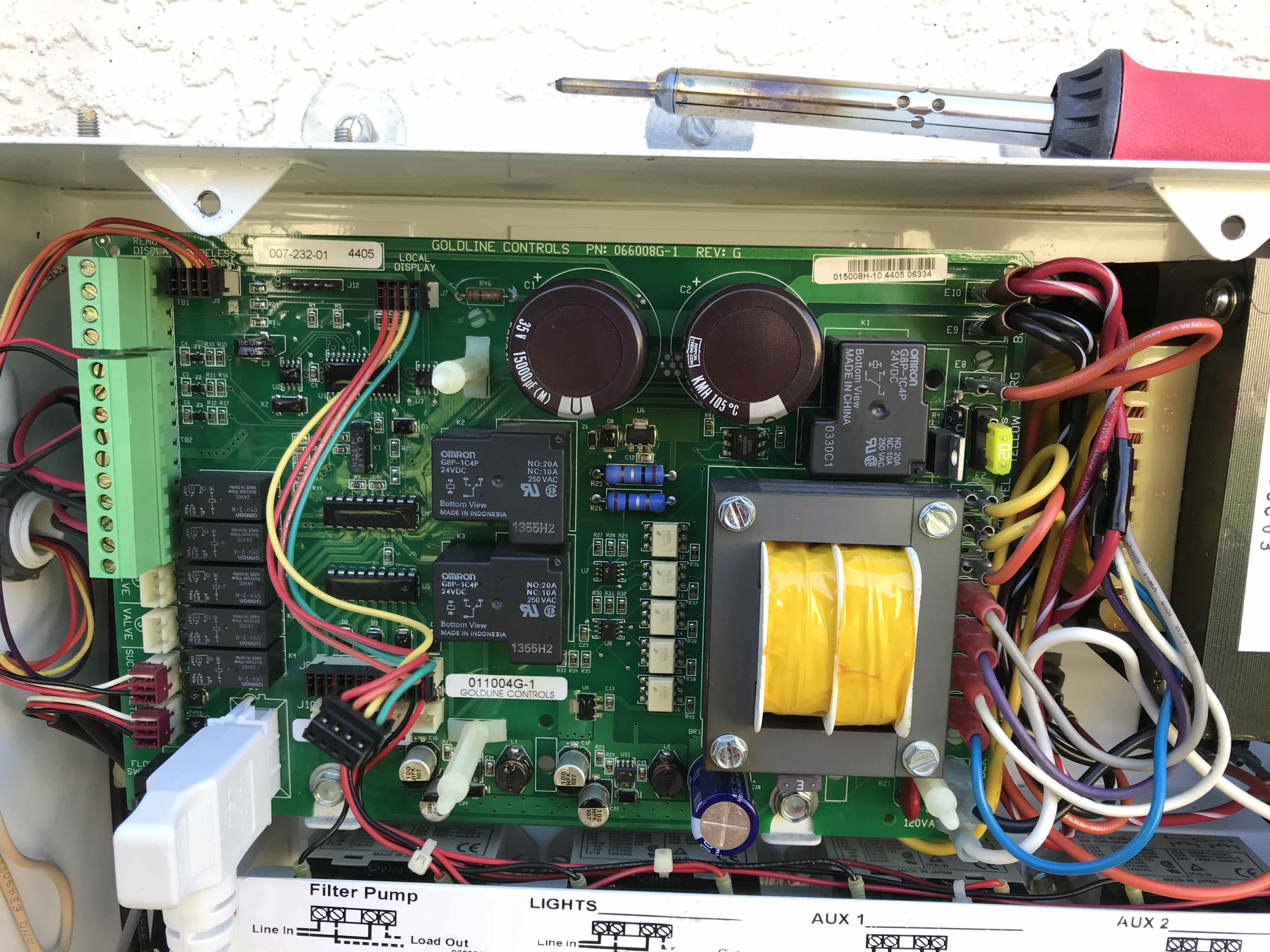 Hayward® AquaLogic® Main PCB Board - GLX-PCB-MAIN - GLXPCBMAIN