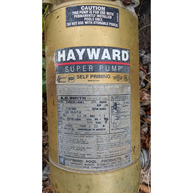 Hayward TriStar VS Pump - W3SP3202VSP
