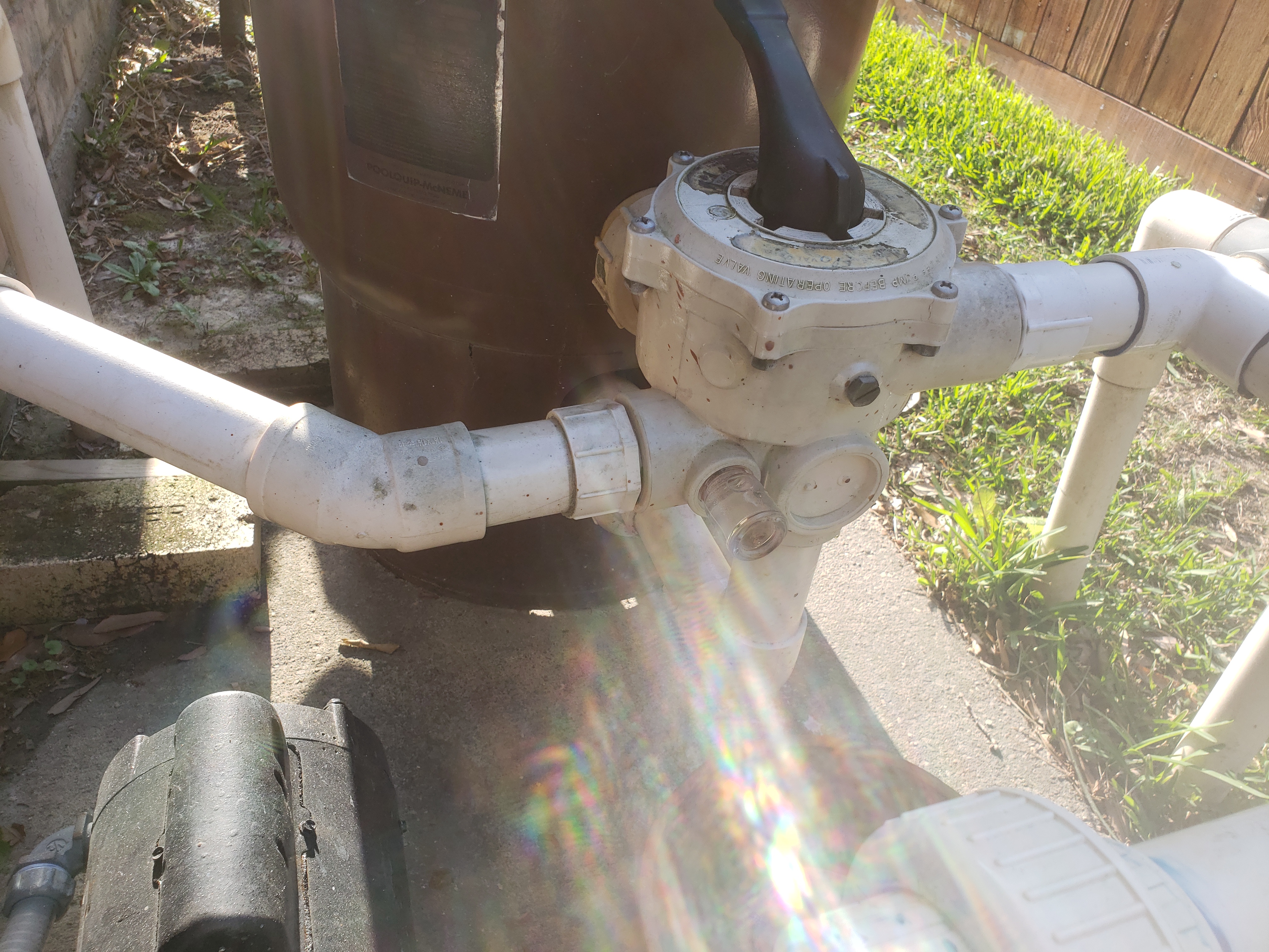 Hayward Multiport VariFlo DE Filter Backwash Valve, 11/2