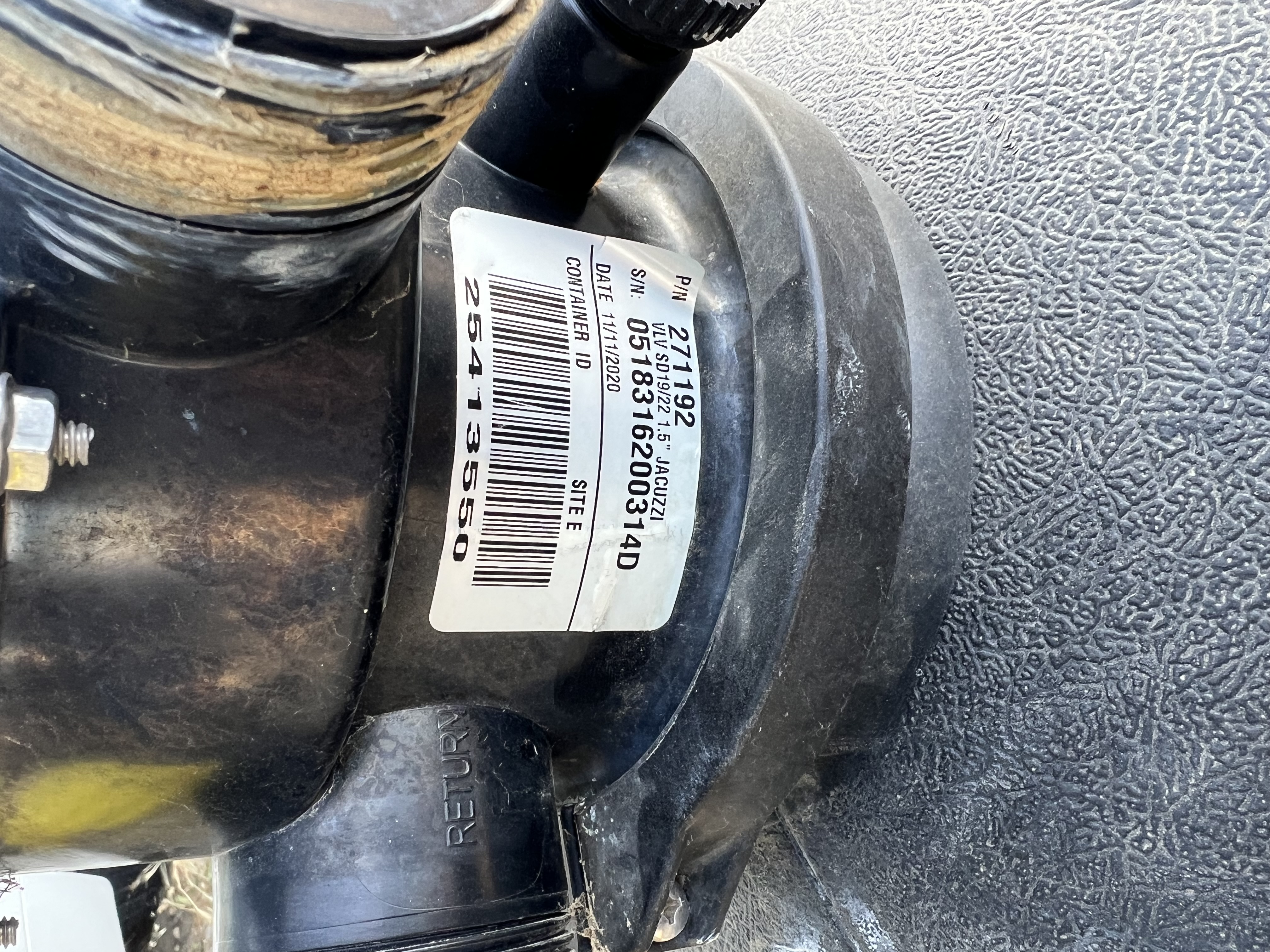 Jacuzzi Inc. Jacuzzi Laser Sand Filter, Top Mount, L192-7C, 19", 1-1/2" Valve - 94089192