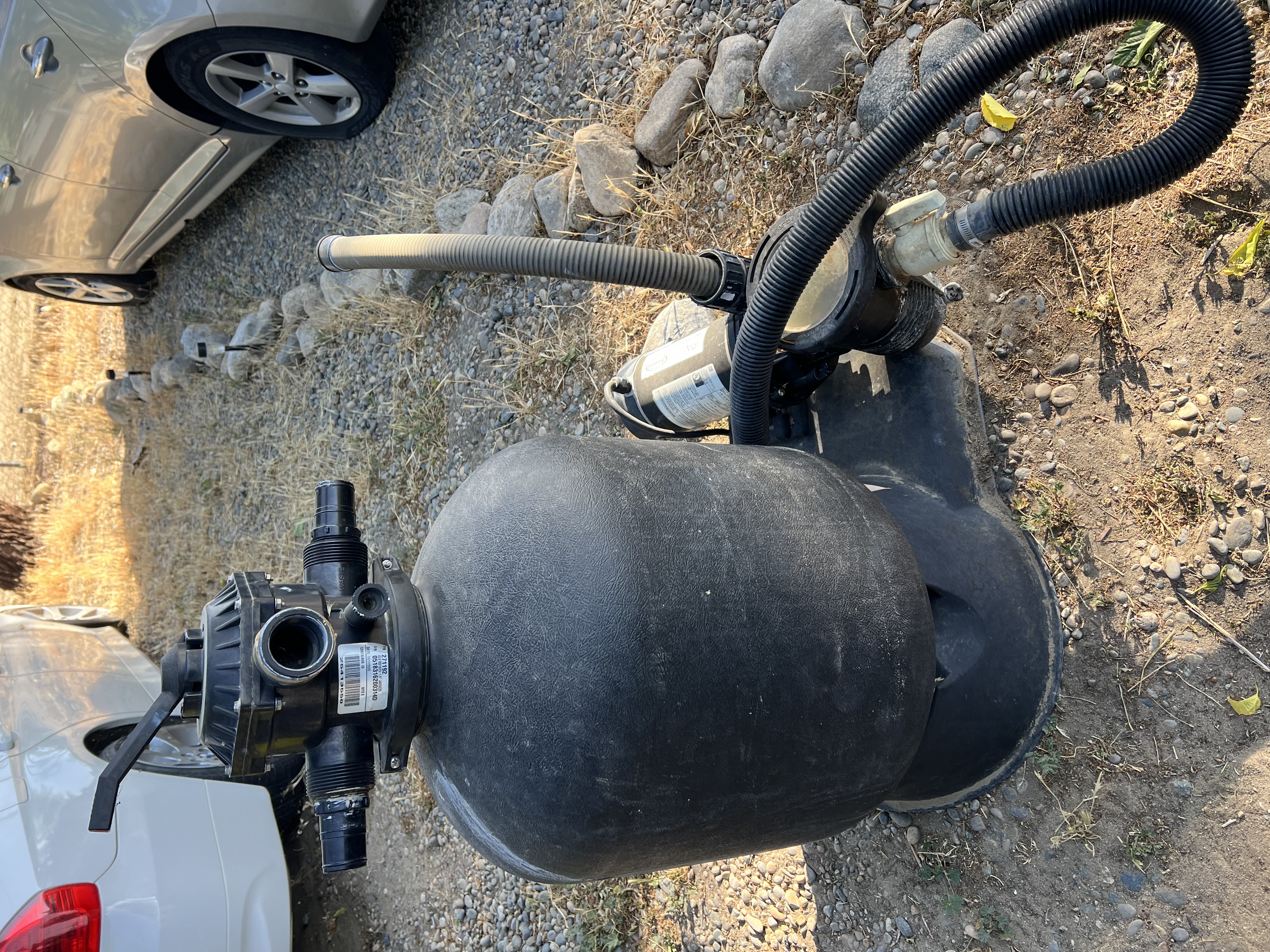 Jacuzzi Inc. Jacuzzi Laser Sand Filter, Top Mount, L192-7C, 19", 1-1/2" Valve - 94089192