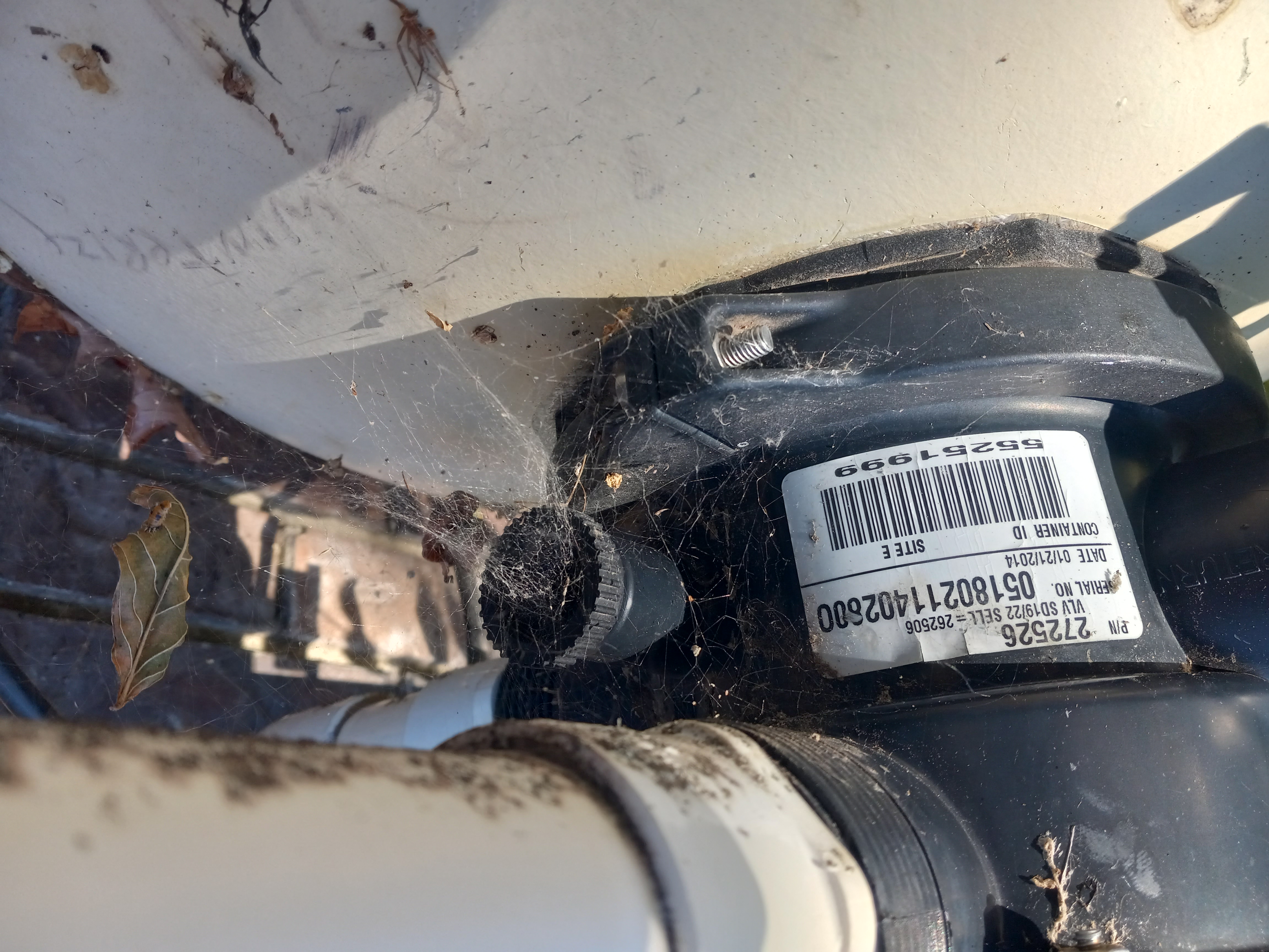 Pentair 6-Position Multiport Valve Top Assembly - 272568Z