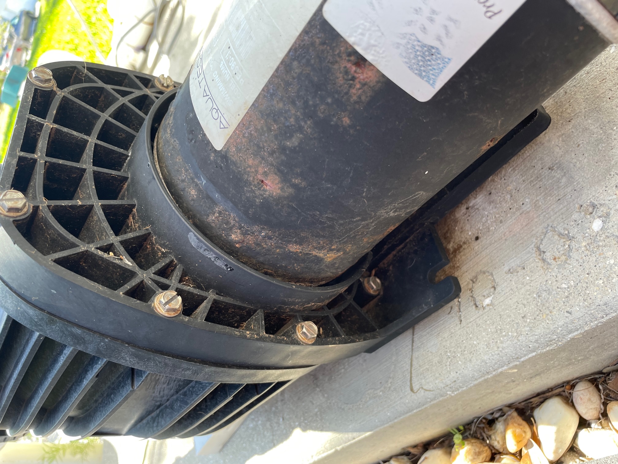 Magnetek Century (A.O. Smith) 1.0 HP Up Rate Thru Bolt Motor, 48Y Frame, Single Speed - Model BN25V1