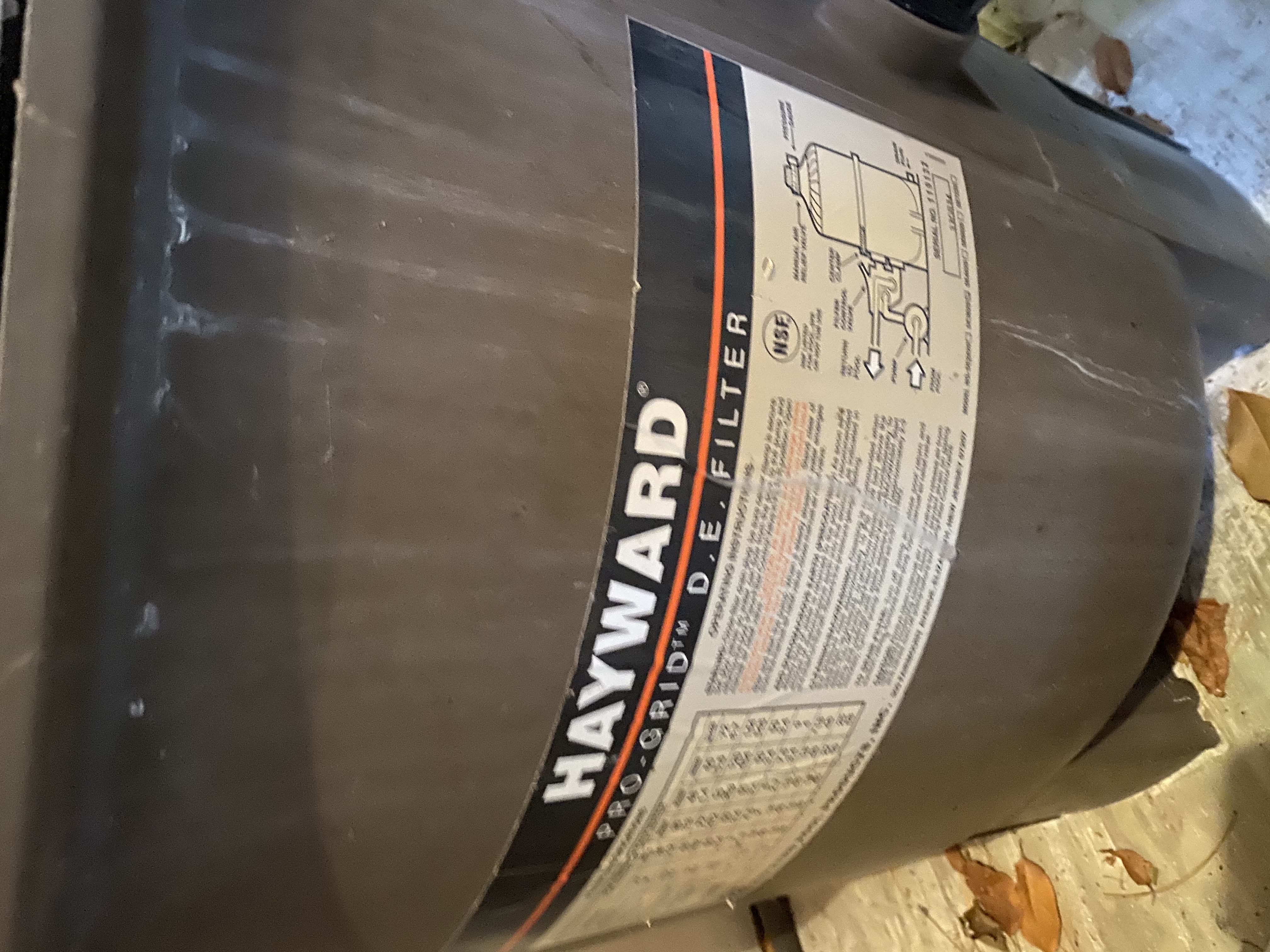 Hayward DE Filter Top Collector Manifold with Flex Air Relief Assembly