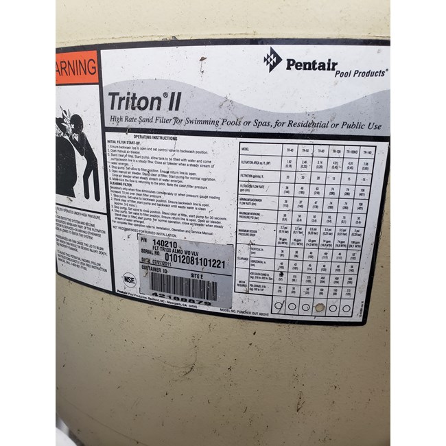Pentair PacFab Triton TR Series Filter O-ring Kit - APCK1139