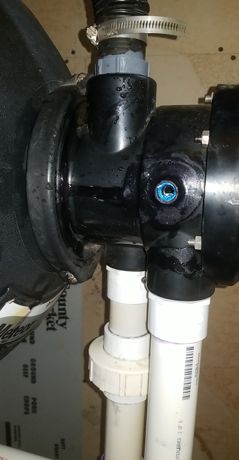 Pentair 1.5" Top Mount Clamp Style Valve - 261186