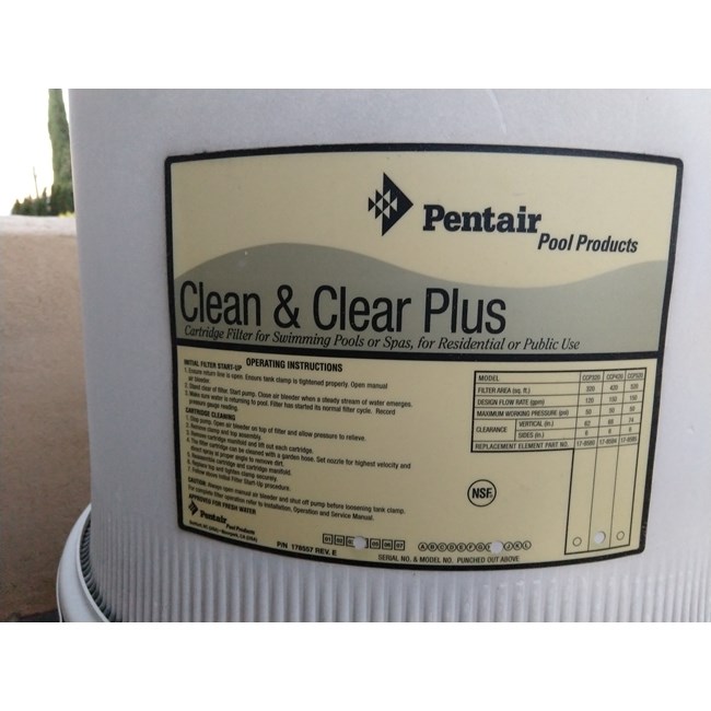 Pentair Clean & Clear Plus Bottom Tank Assembly, After Nov. 98 - 178578