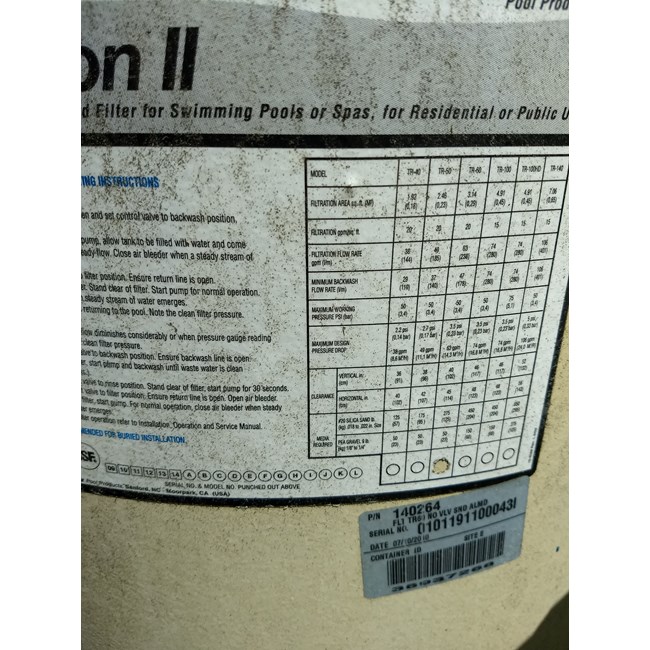 Pentair Sand Filter Lateral, 6-11/16", Single - 152290