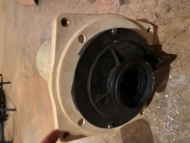 Pentair SuperFlo and Pinnacle Seal Plate, Almond - 356012