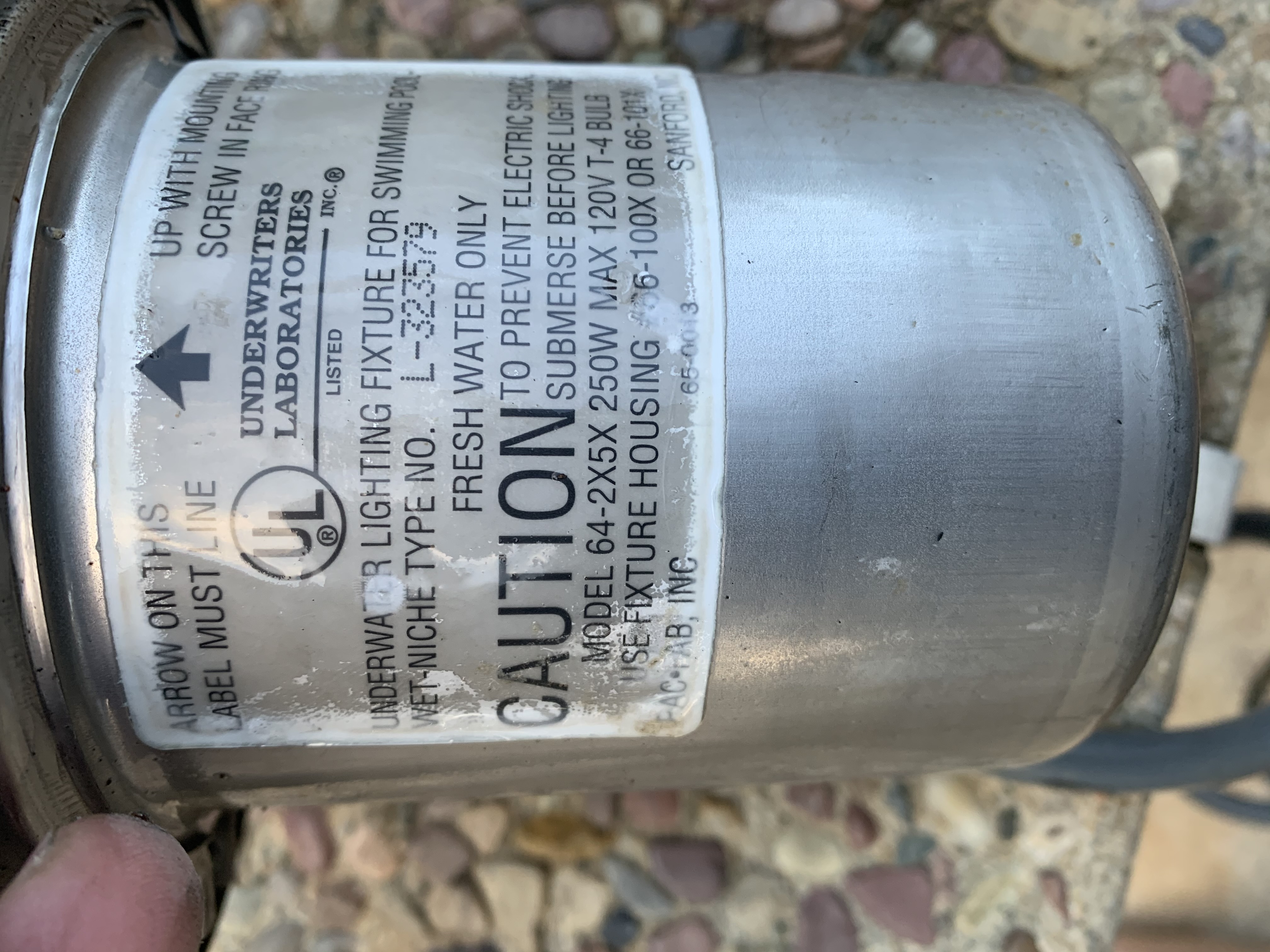 Pentair SpaBrite 100W, 12V, 50' Cord - 78108200