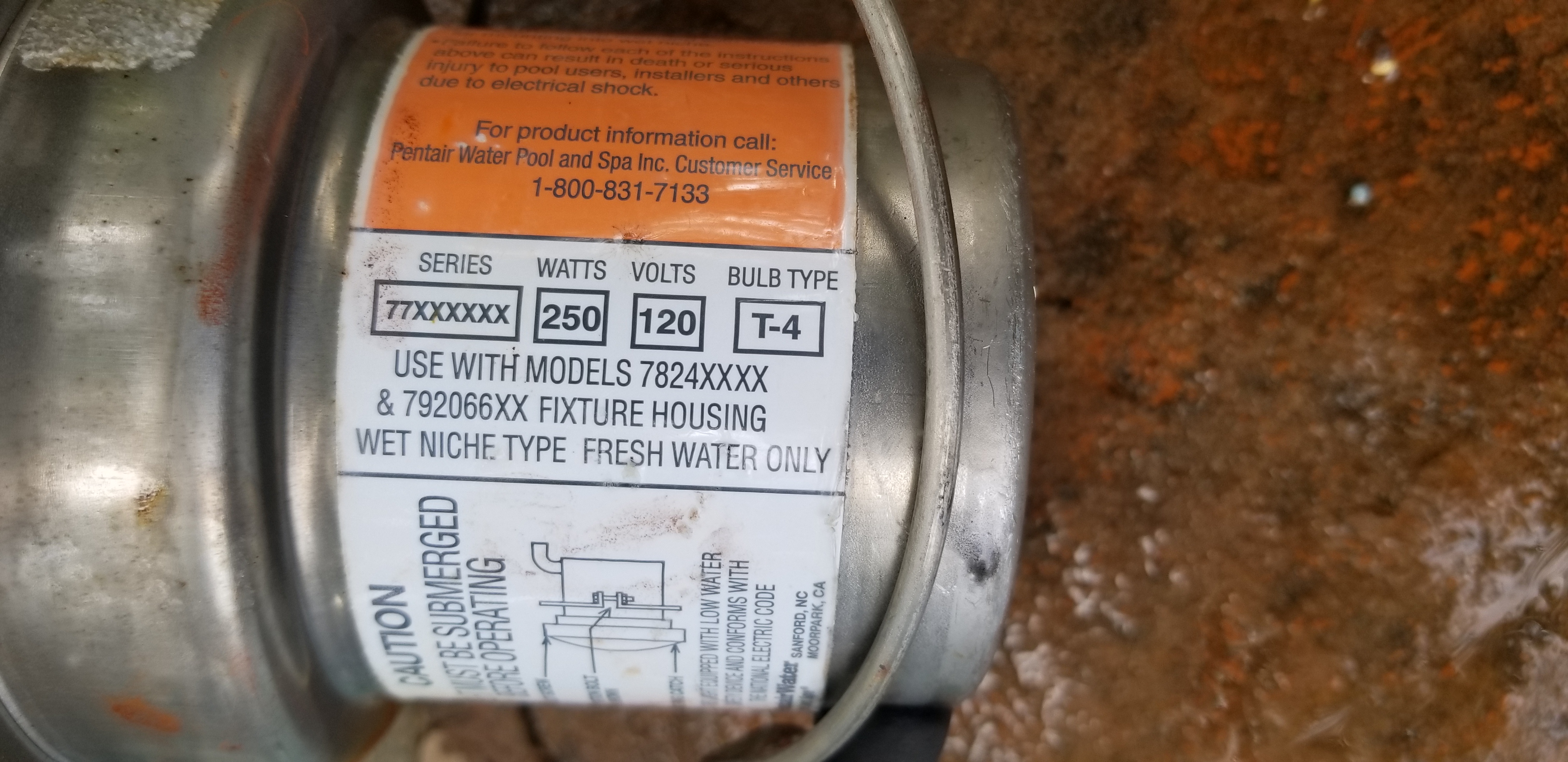 Pentair SpaBrite 60W, 120V, 50' Cord - 78106100