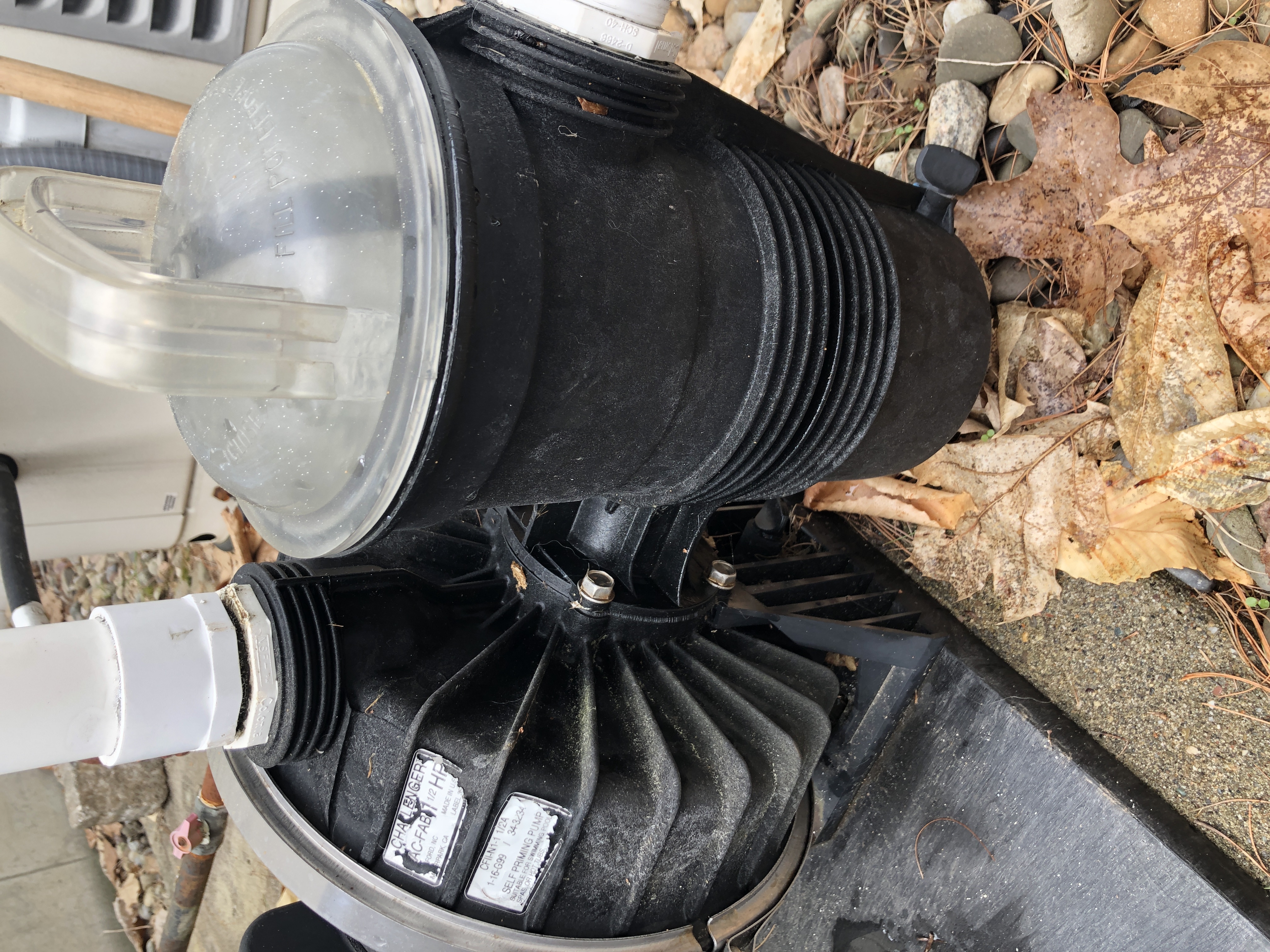 Pump Strainer Housing for Pentair Challenger 355300