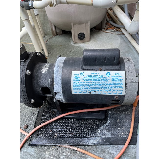 Polaris .75 HP Booster Pump for Pressure Side Pool Cleaners, 115-230 Volt - PB460