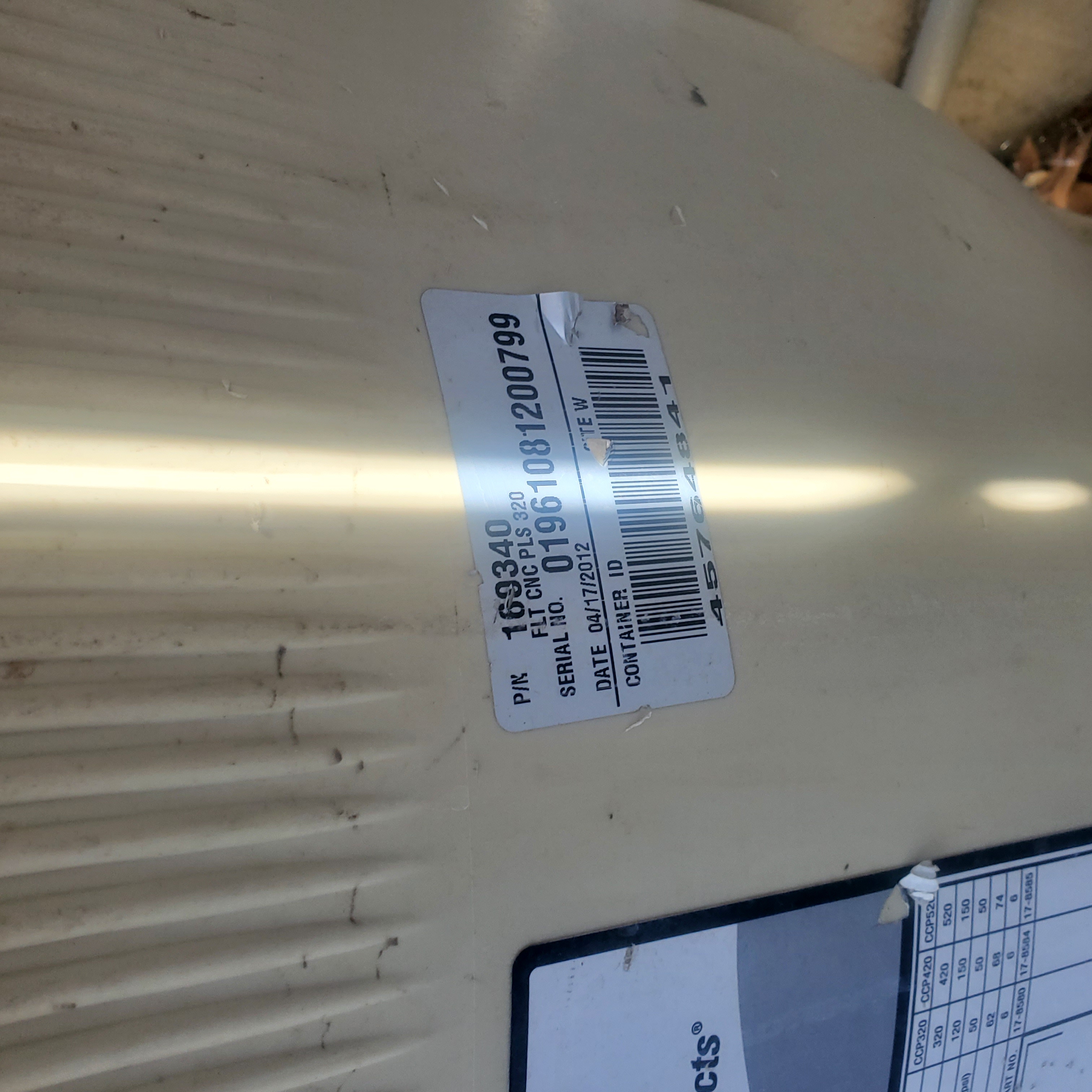 Pool Filter Tank Body O-Ring, 19-1/4" ID, 1/2" Cross Section, Generic, O-333