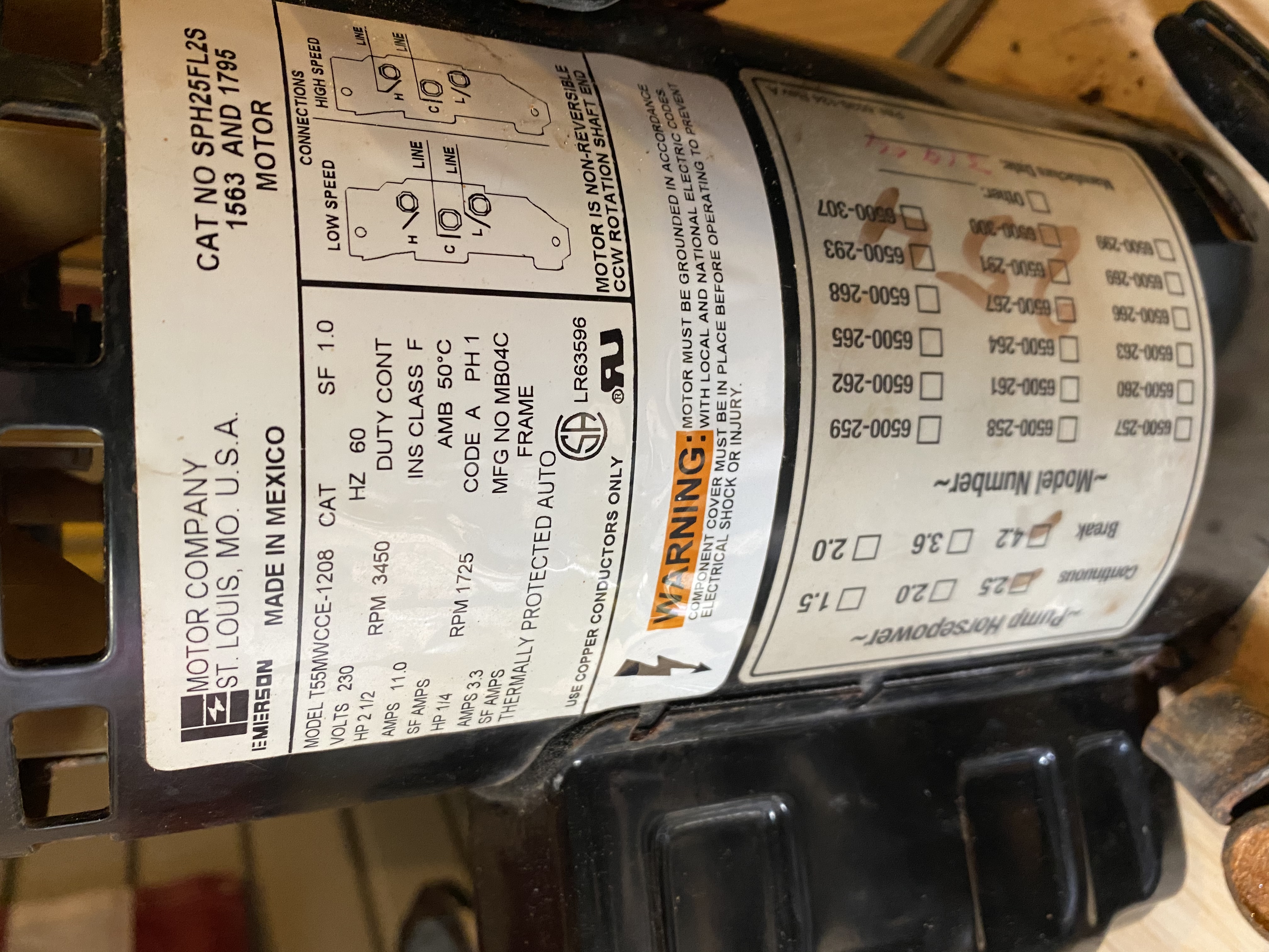 Pump Shaft Seal Assembly PSR200, 5/8" - PSR-200