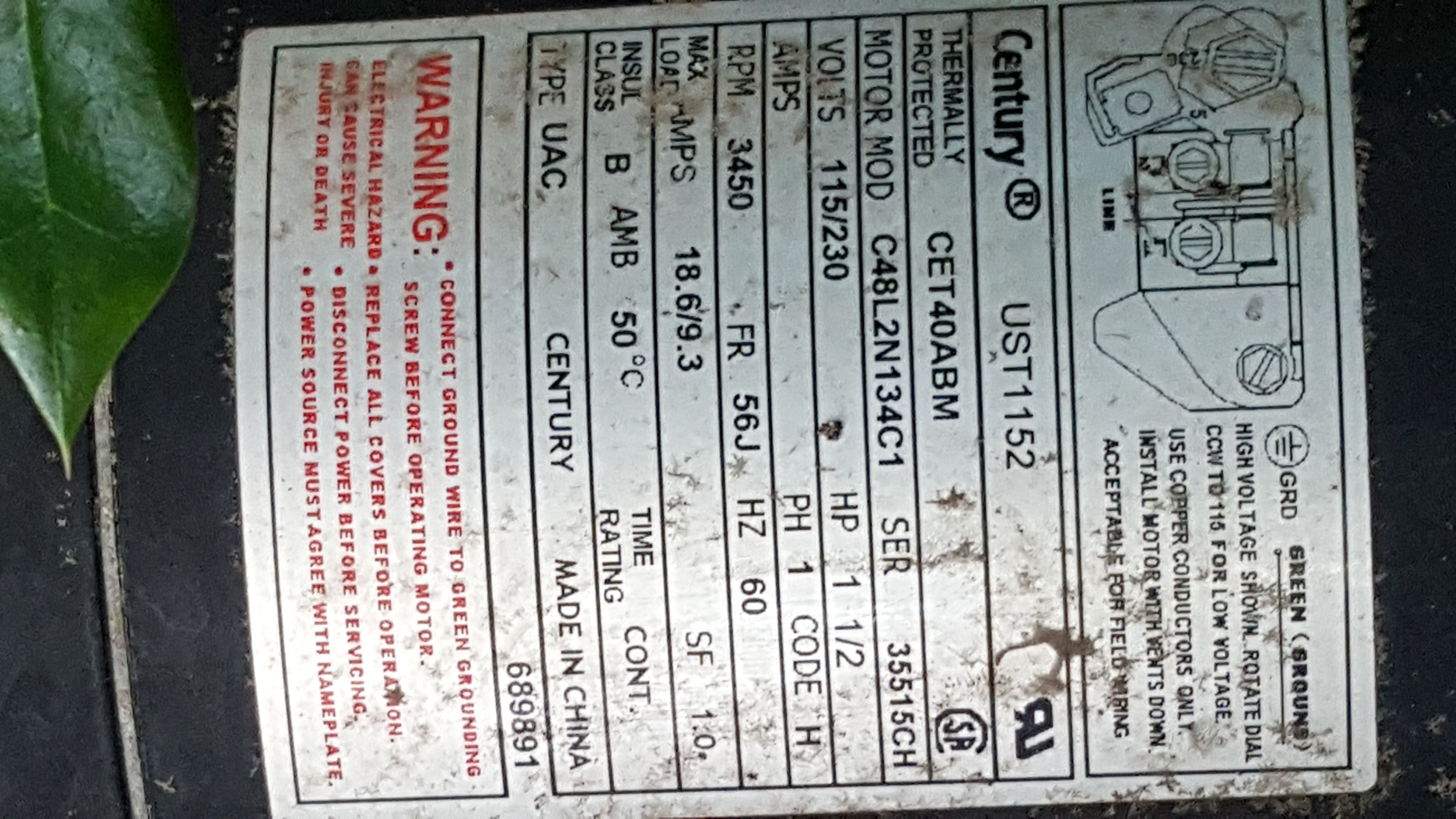 Pump Shaft Seal Assembly PSR200, 5/8" - PSR-200