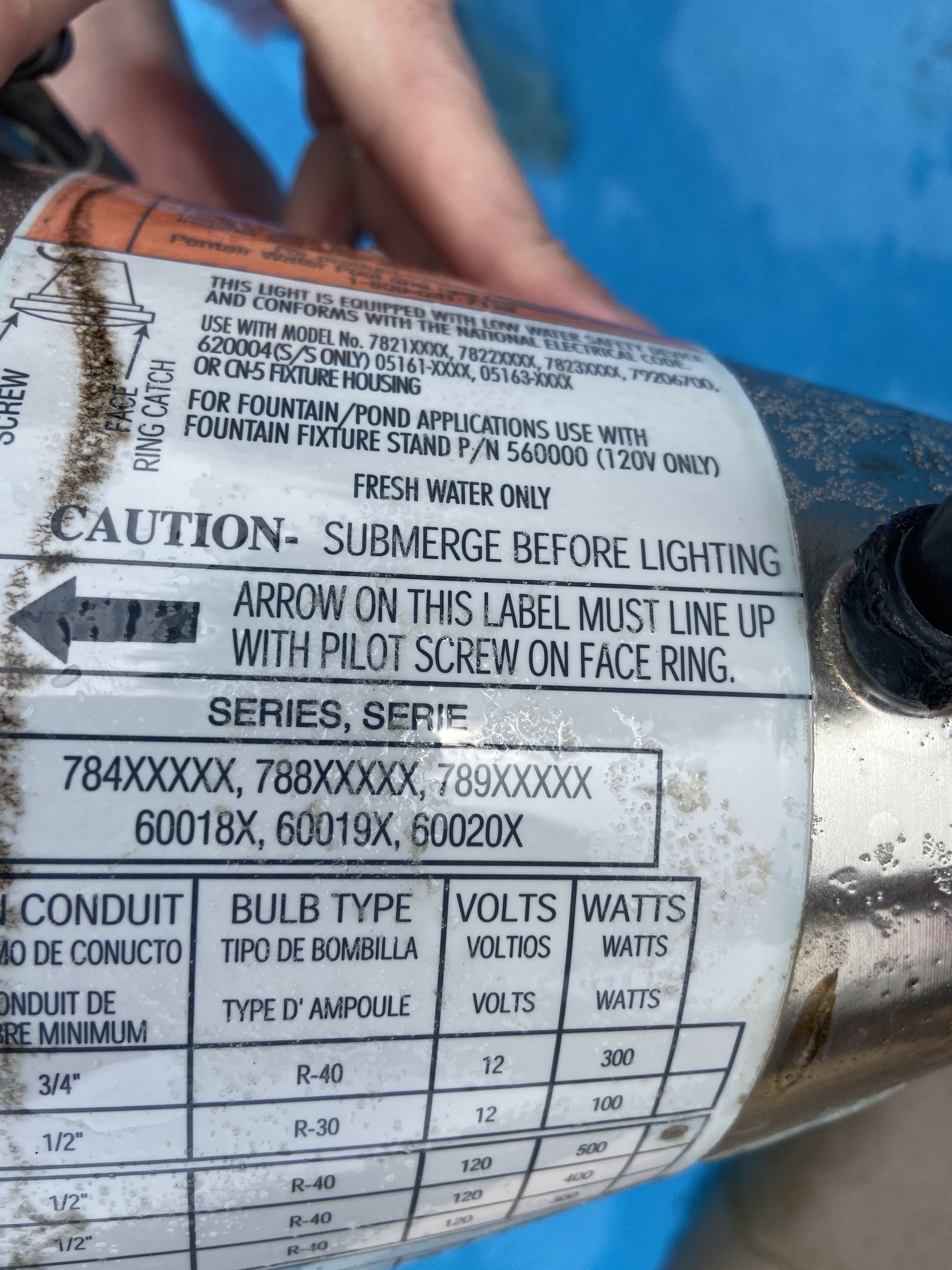 Pureline LED Pool Bulb Color Changing 120V 18W - PL5814