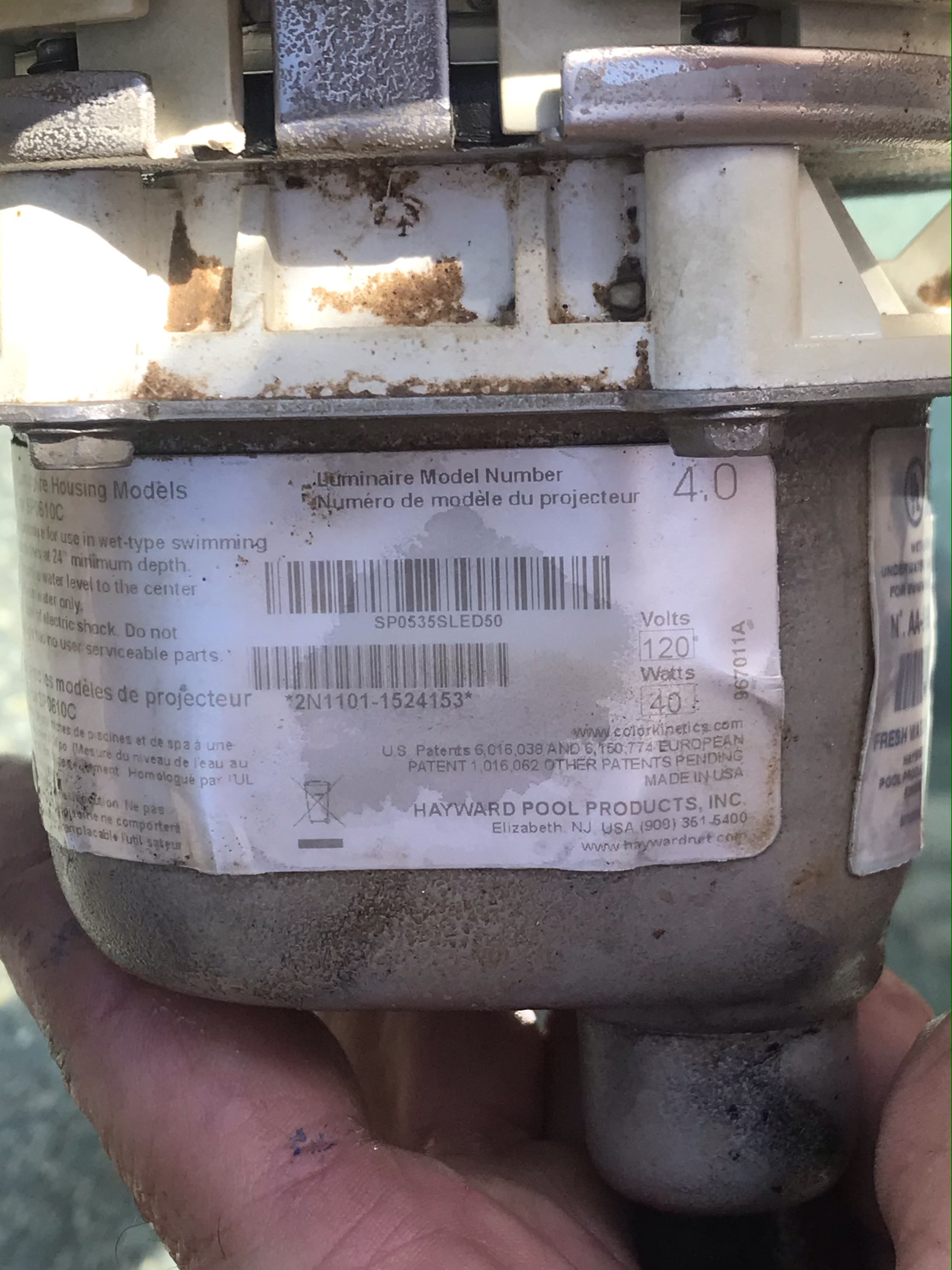 Pureline LED Pool Bulb Color Changing 120V 35W - PL5809