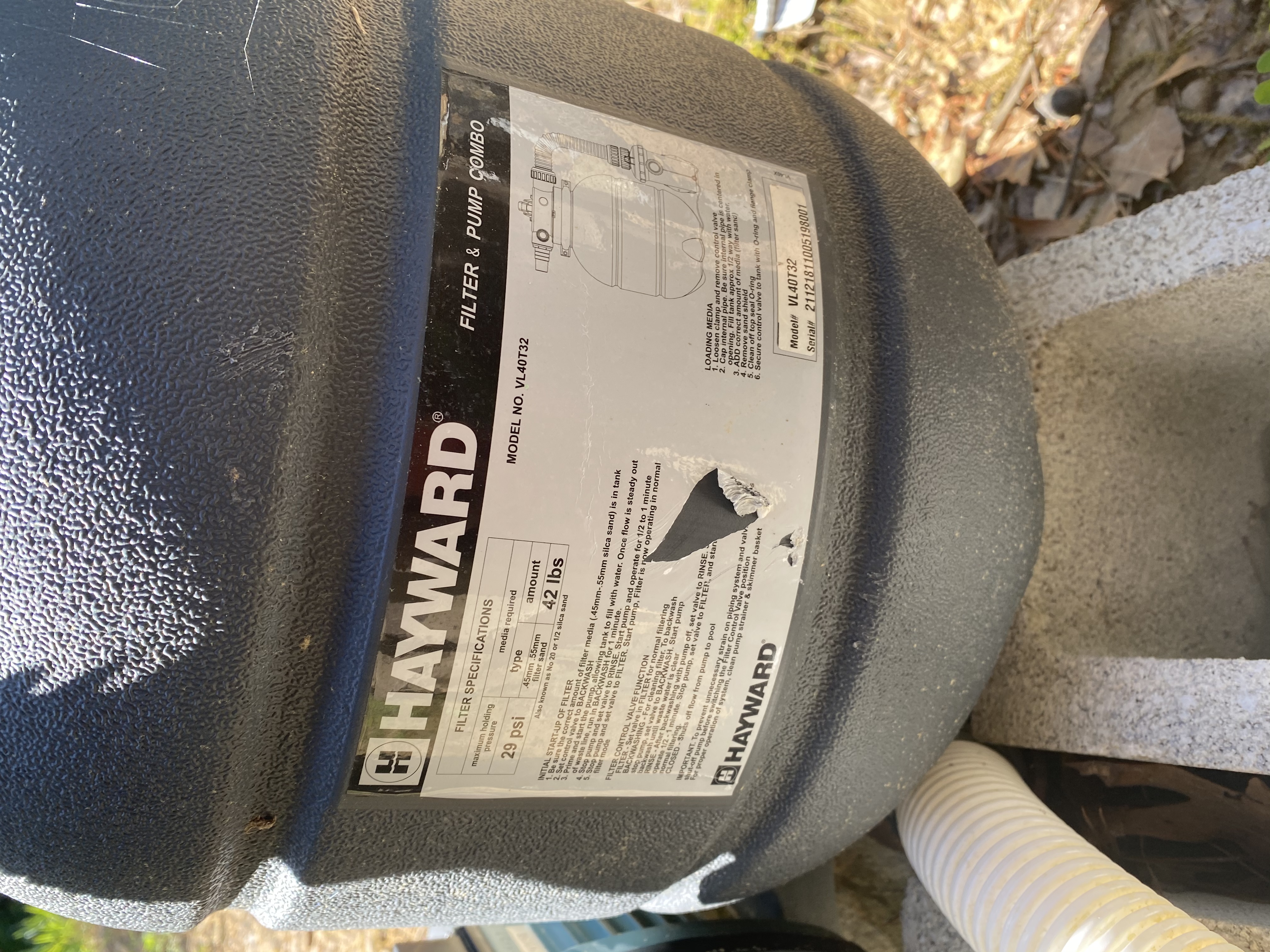 Pureline Pool Pump Strainer Housing for Select Above Ground Pool Pumps