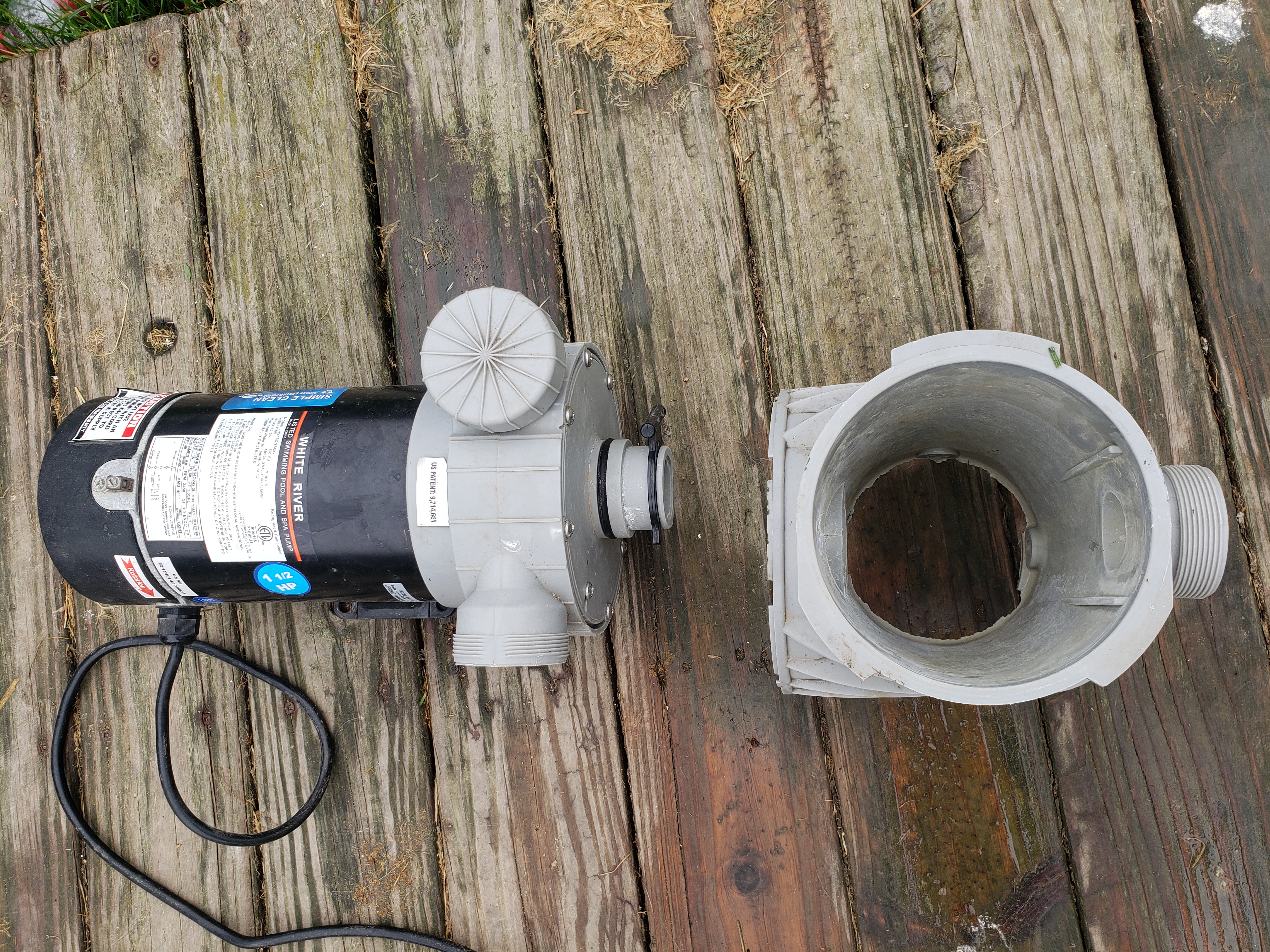 Pureline Pool Pump Strainer Housing for Select Above Ground Pool Pumps