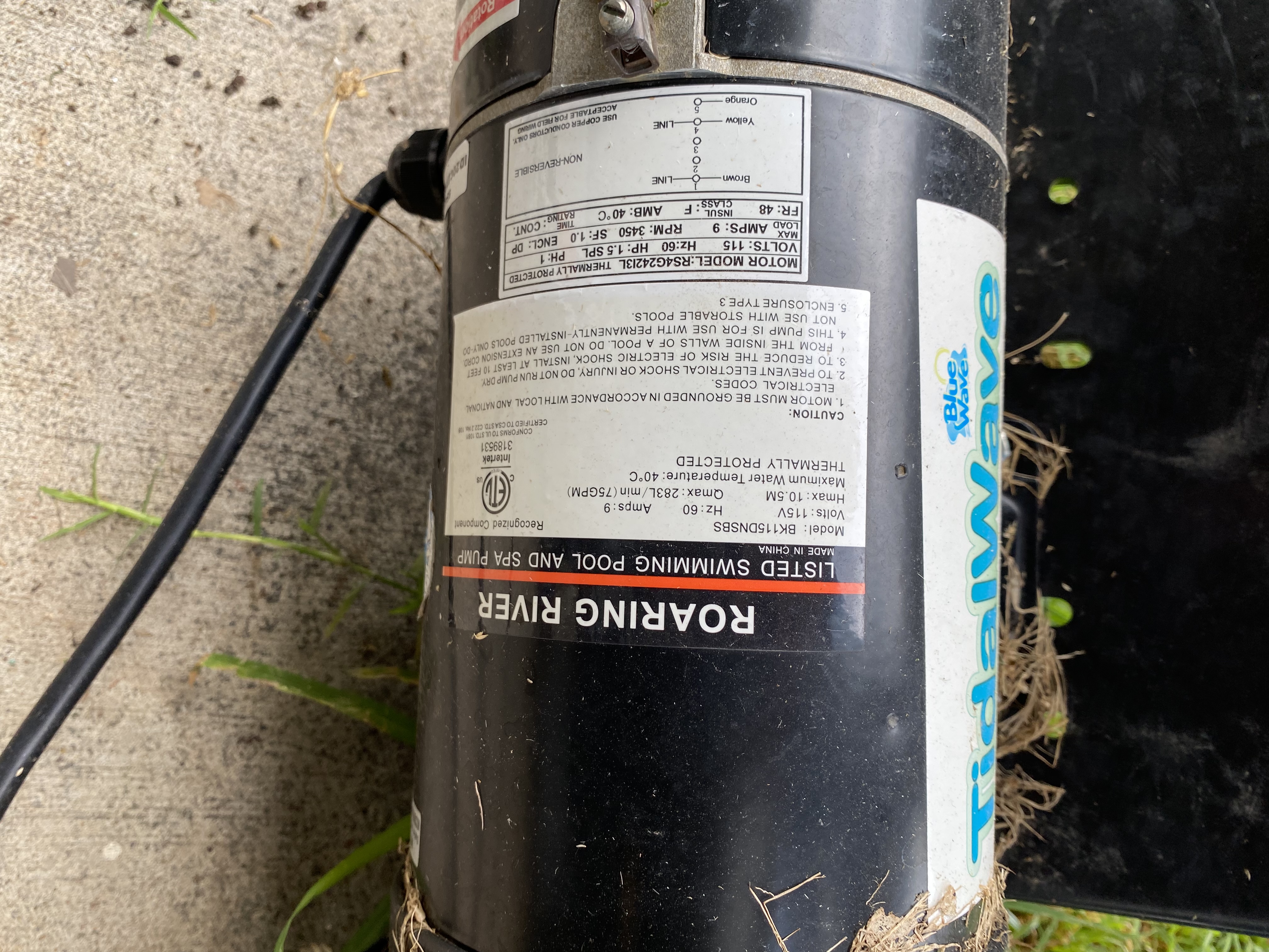 Pureline Pool Pump Strainer Housing for Select Above Ground Pool Pumps