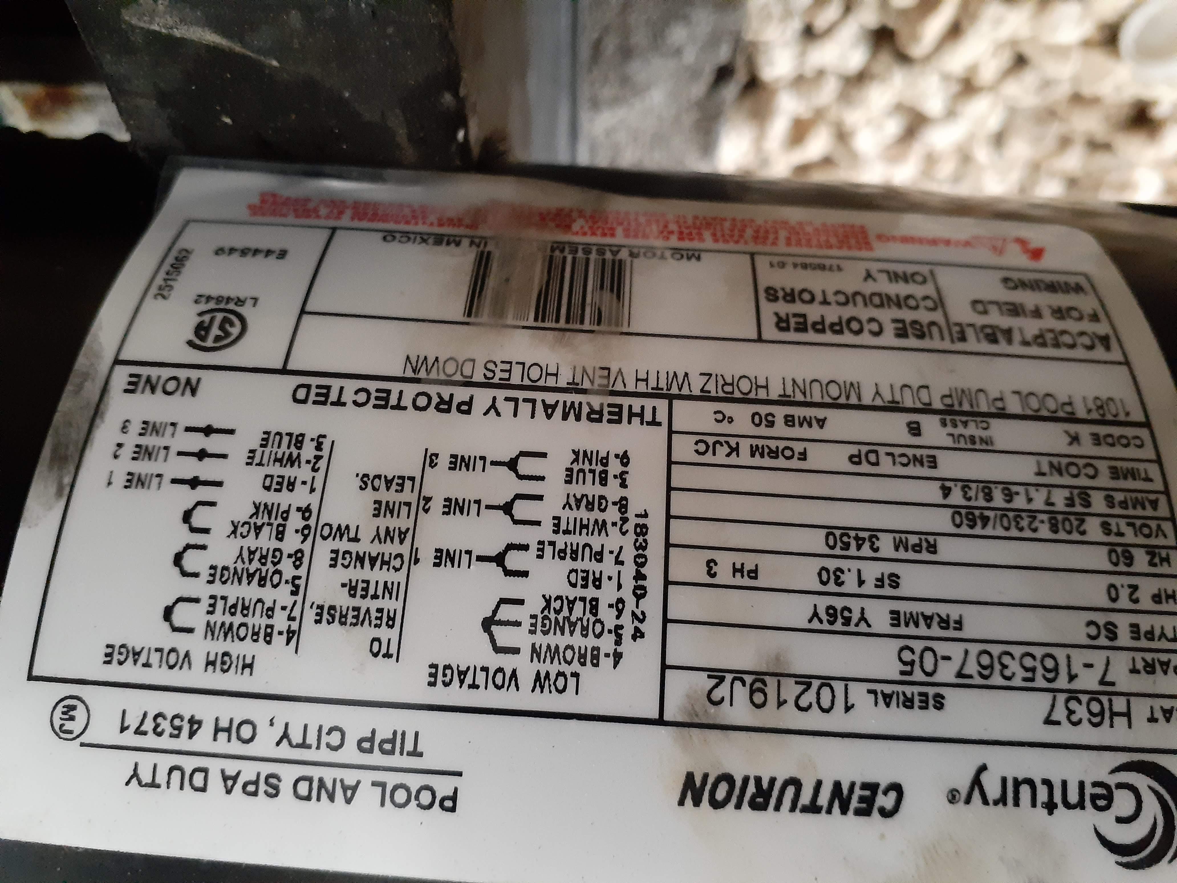 Pentair Impeller for Sta-Rite DuraGlas II, Max-E-Pro, 1.5 HP Full Rate or 2 HP Up Rate - C105-238PDBA