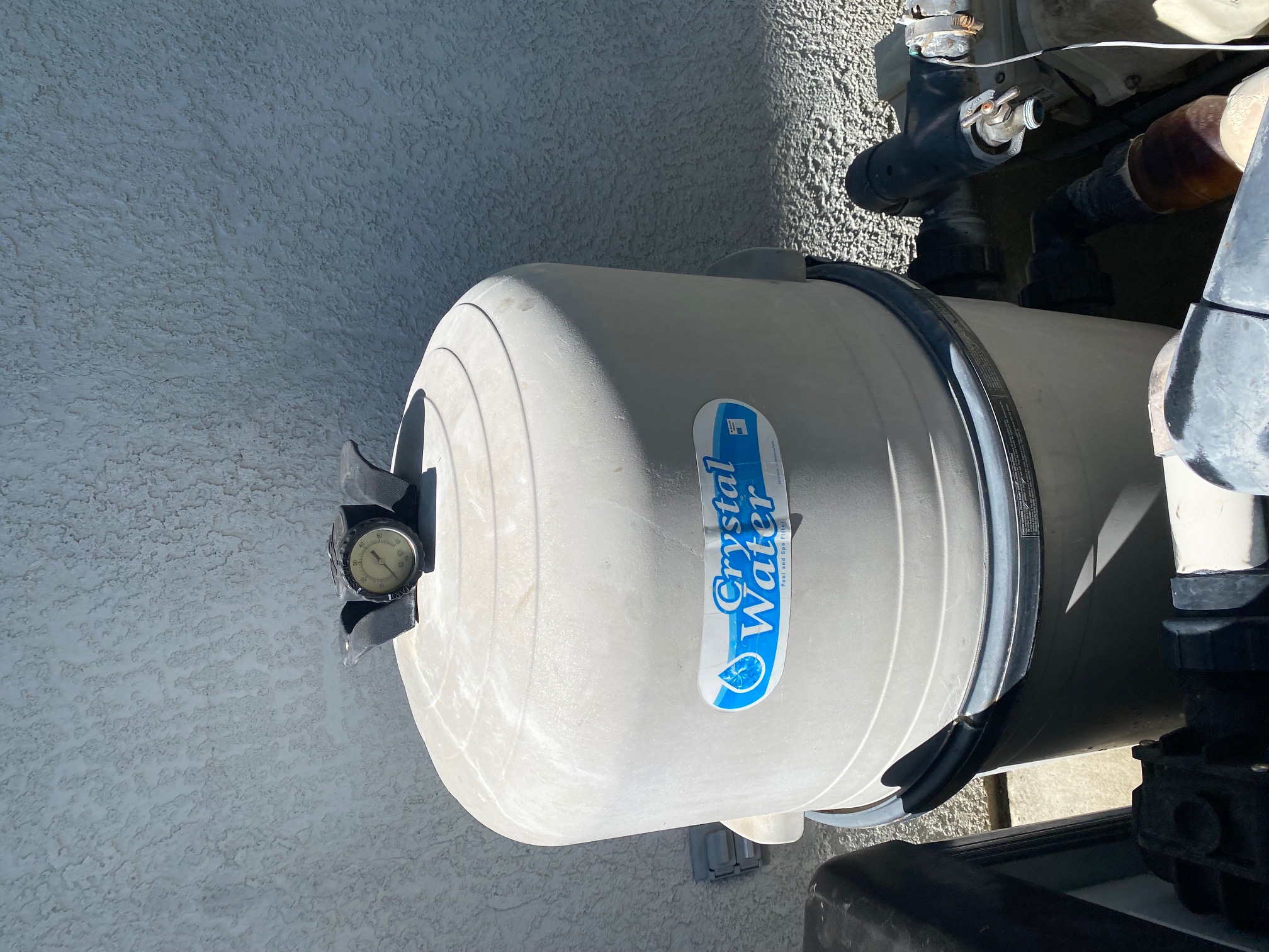 Waterway Crystal Water Filter Body Bottom with Labels 5504407