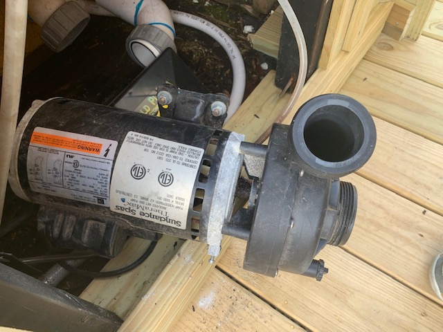 Waterway Executive 48 3HP Spa Pump, 2 Speed, 230v, 2" Ports - 3421221-1A - 34212211A