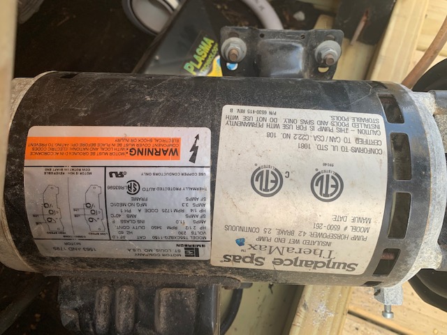 Waterway Executive 48 3HP Spa Pump, 2 Speed, 230v, 2" Ports - 3421221-1A - 34212211A