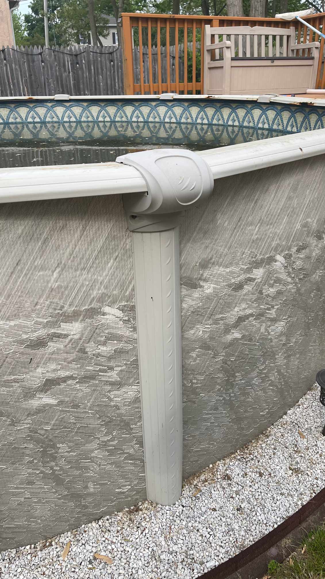 Wilbar Heritage Resin Top Rail Upgrade Kit 18' Round - INYOPools.com