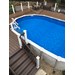 Wilbar Top Cap 8" Outer Straight Side of Oval Oasis Pools (Single) - 16302