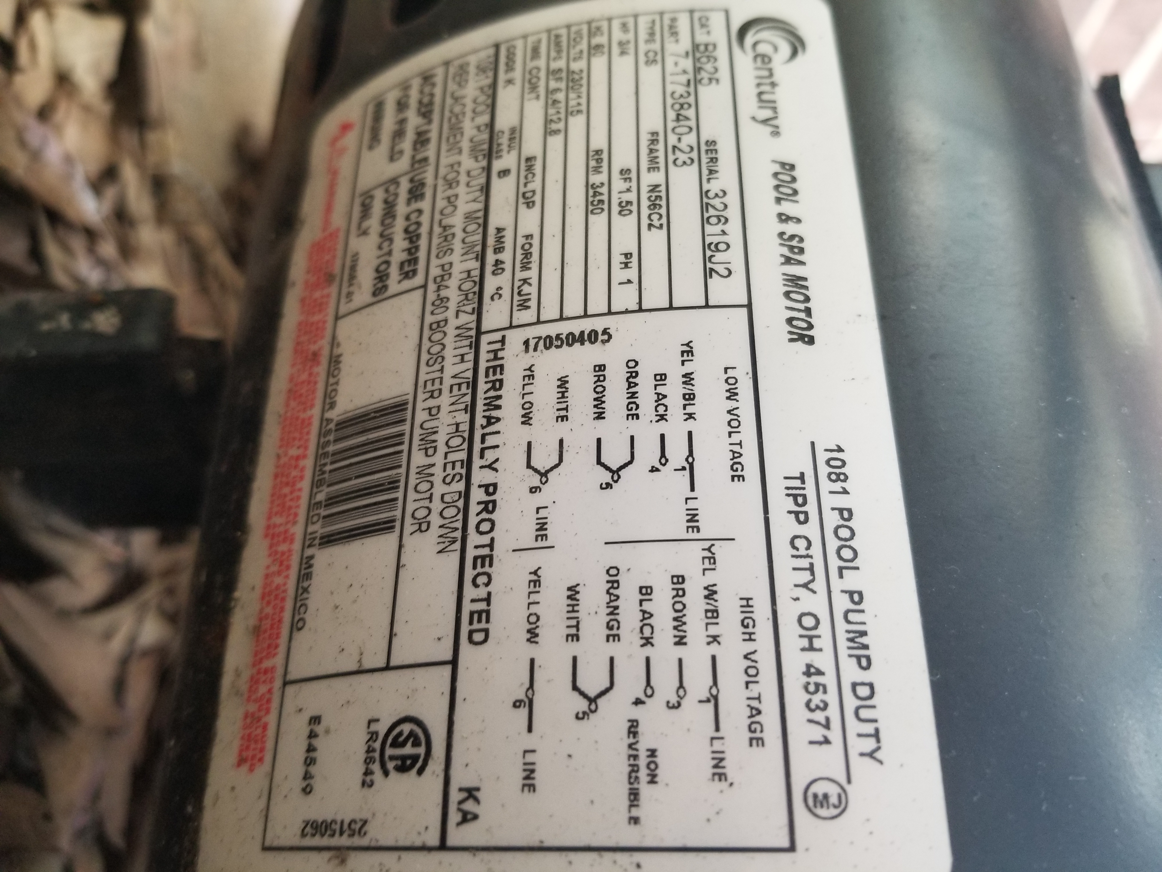 Polaris Zodiac P15 Booster Pump Impeller