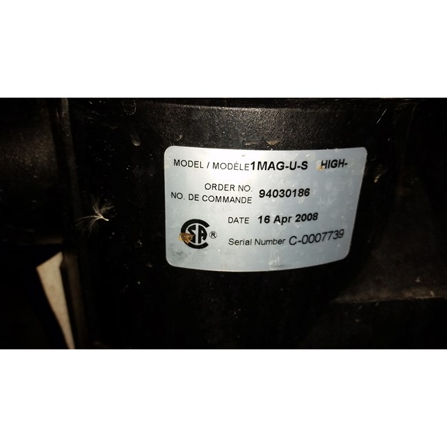 A.O. Smith Century 1.0 HP Round Flange 56J Up Rate EE Motor - UCT1102