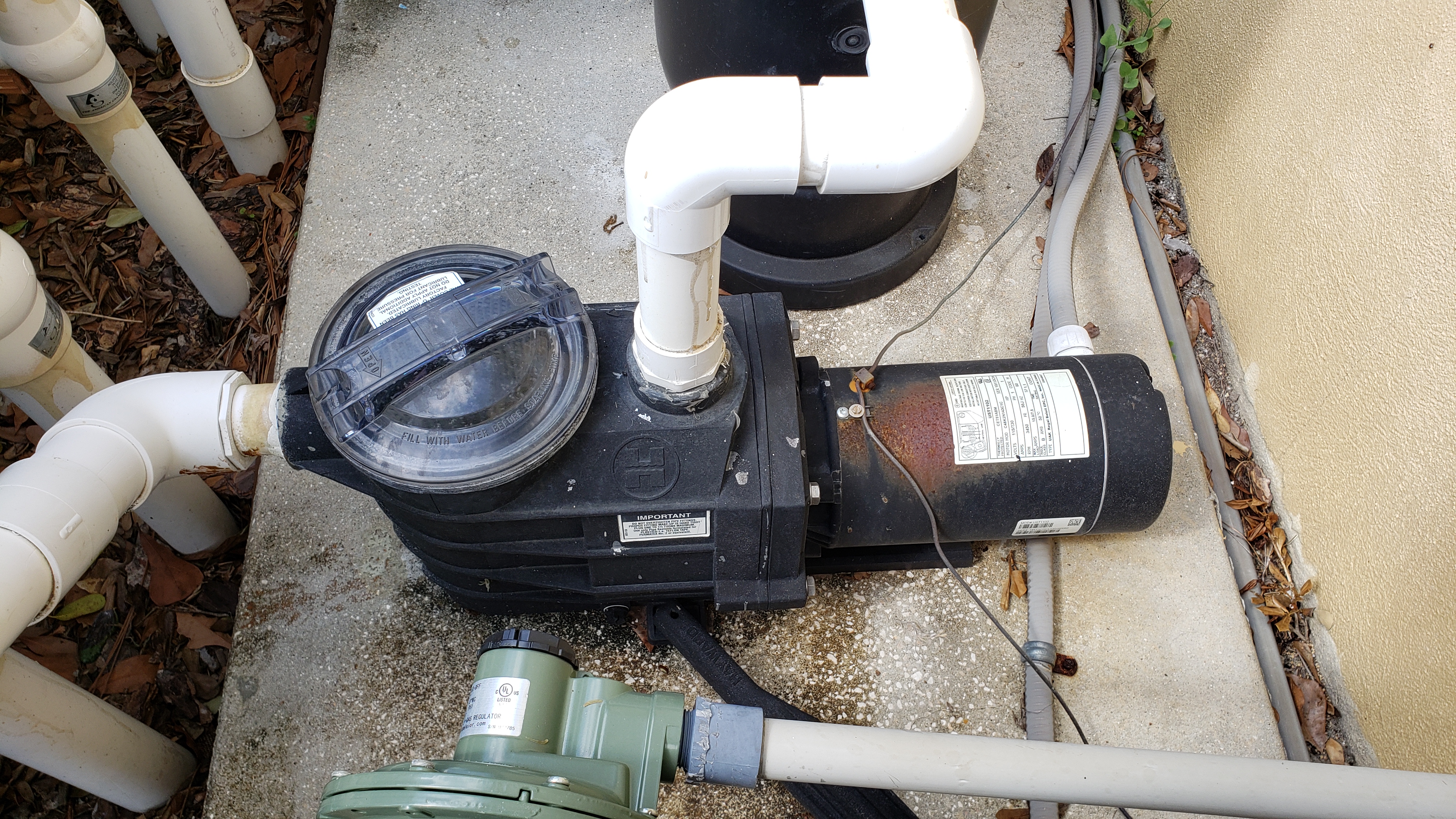 A.O. Smith Century® UST1102 - 1.0 HP Replacement Pool Pump Motor  Round Flange | 56J Frame | Single Speed