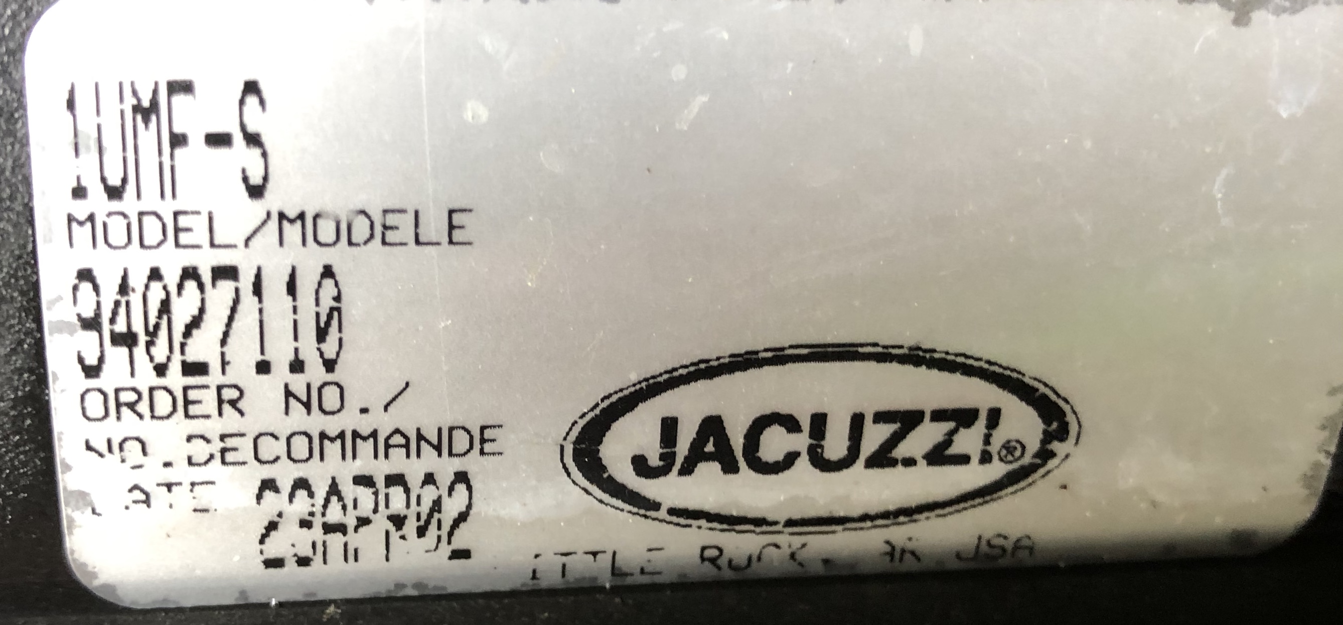 A.O. Smith Century® UST1102 - 1.0 HP Replacement Pool Pump Motor  Round Flange | 56J Frame | Single Speed