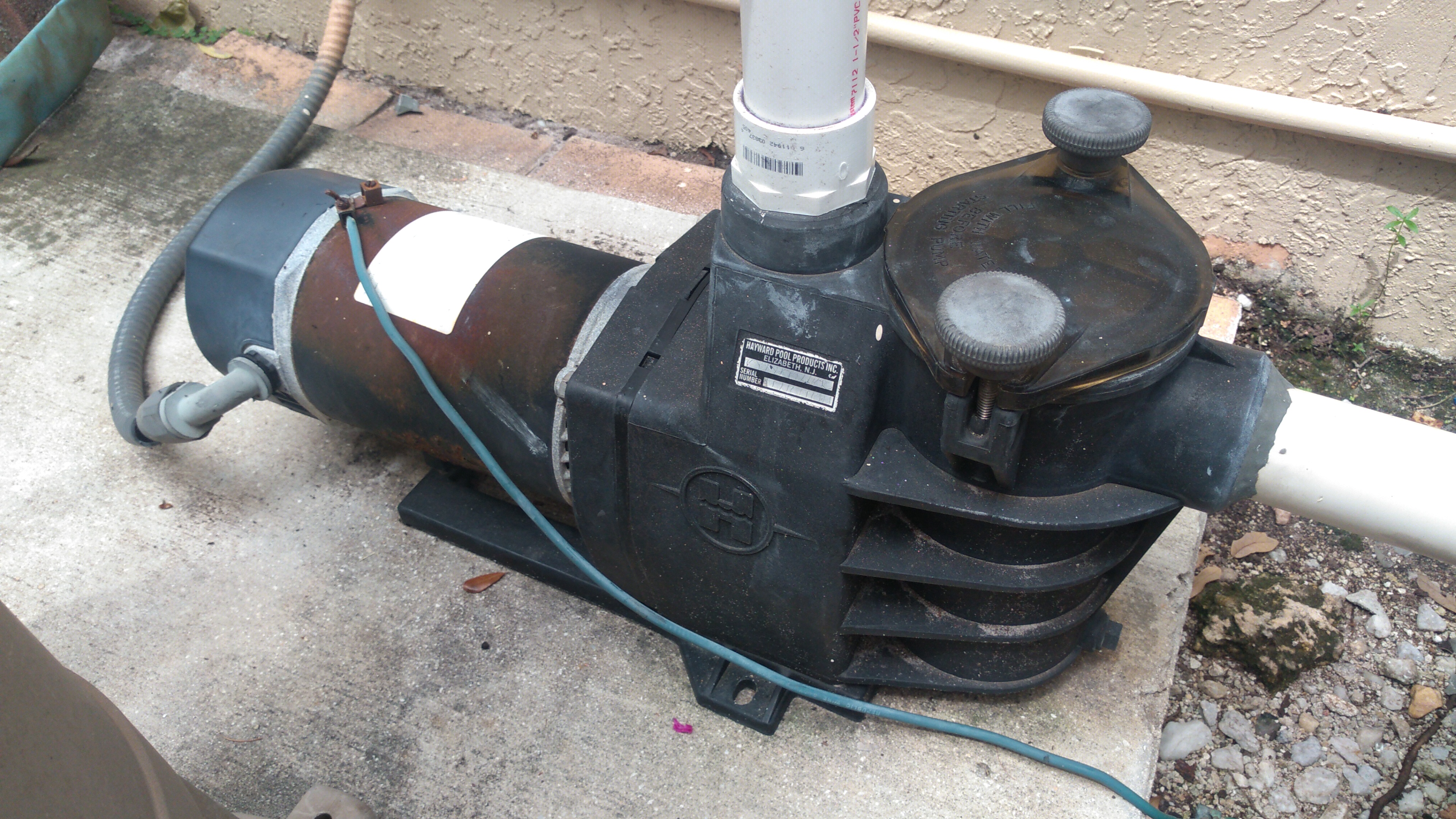 A.O. Smith Century® UST1102 - 1.0 HP Replacement Pool Pump Motor  Round Flange | 56J Frame | Single Speed