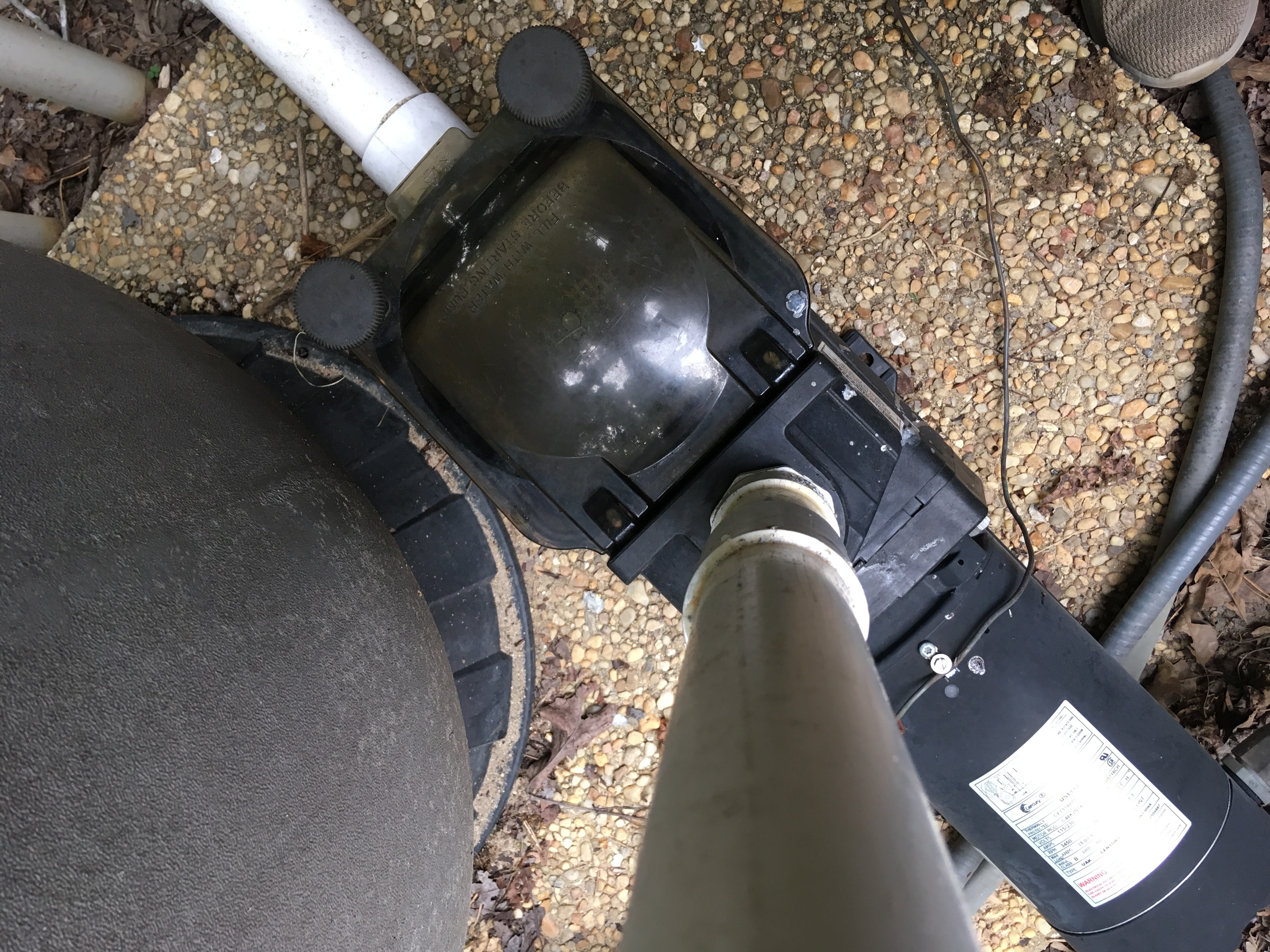 A.O. Smith Century® UST1102 - 1.0 HP Replacement Pool Pump Motor  Round Flange | 56J Frame | Single Speed