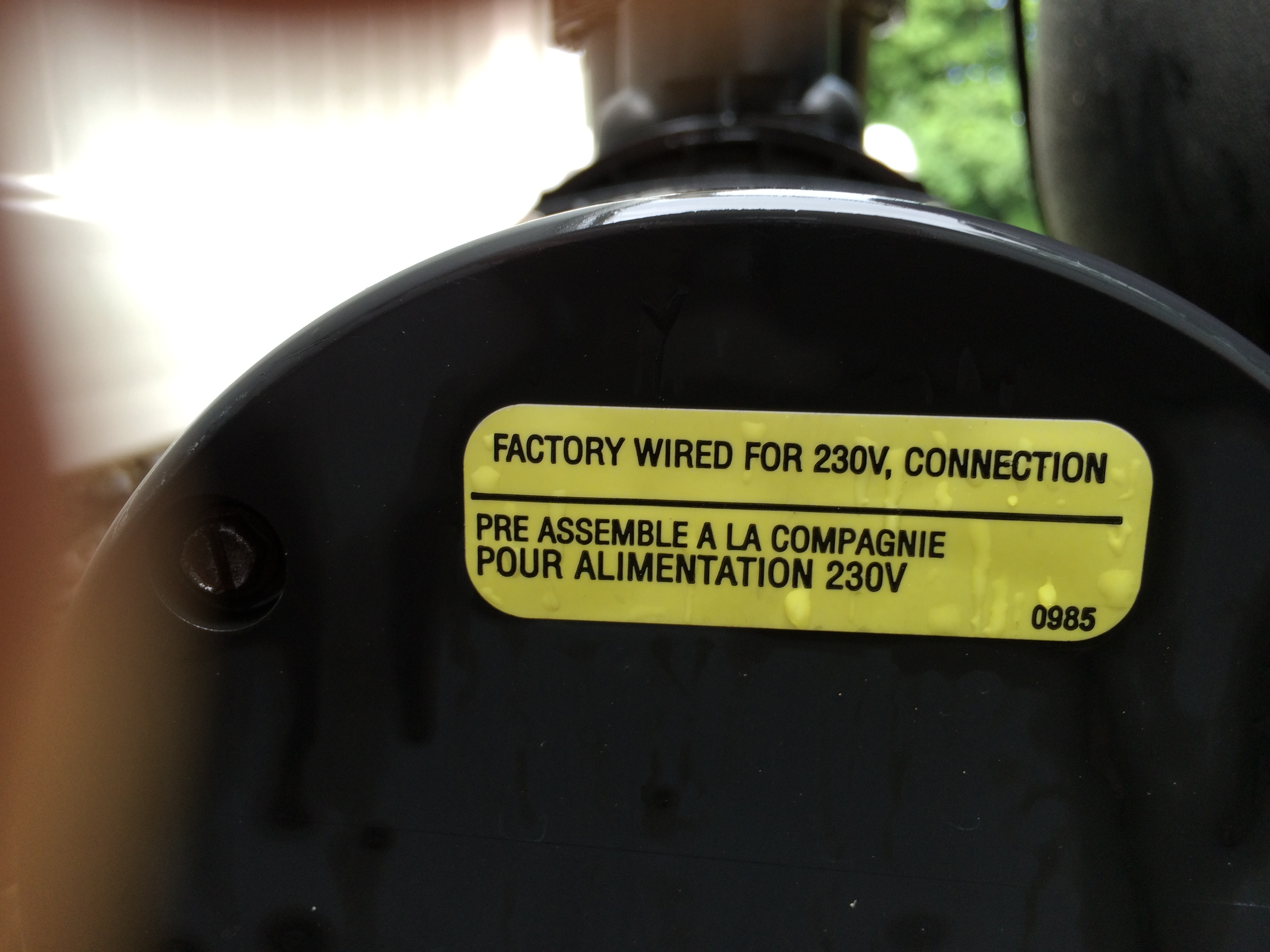 A.O. Smith Century® 1.0 HP Up-Rated Pool Pump Motor - USQ1102  Single Speed | Square Flange | 48Y Frame