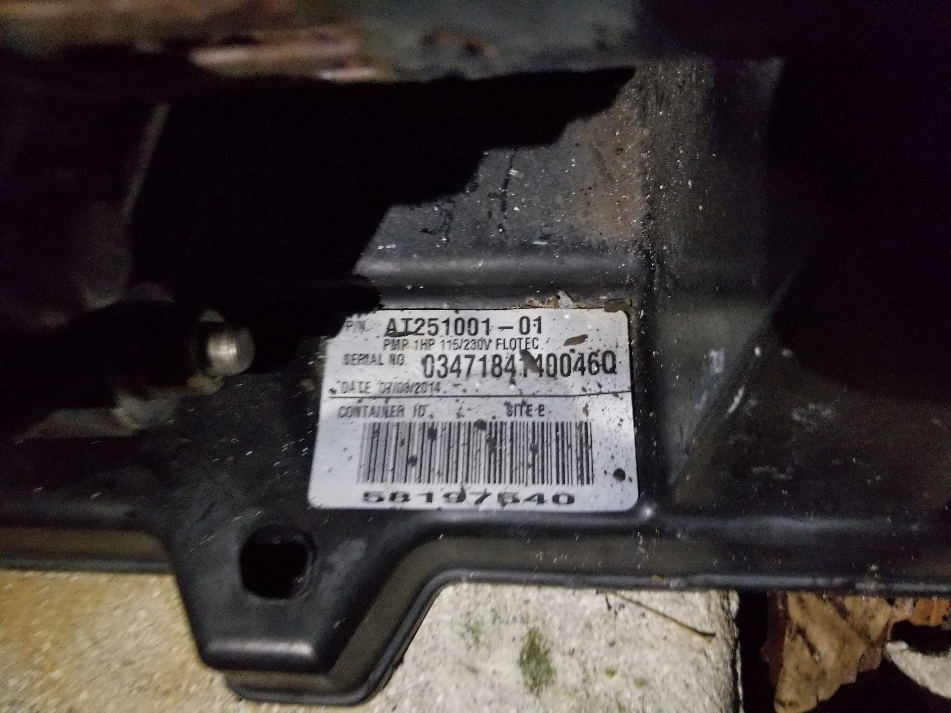 A.O. Smith Century® 1.0 HP Up-Rated Pool Pump Motor - USQ1102  Single Speed | Square Flange | 48Y Frame