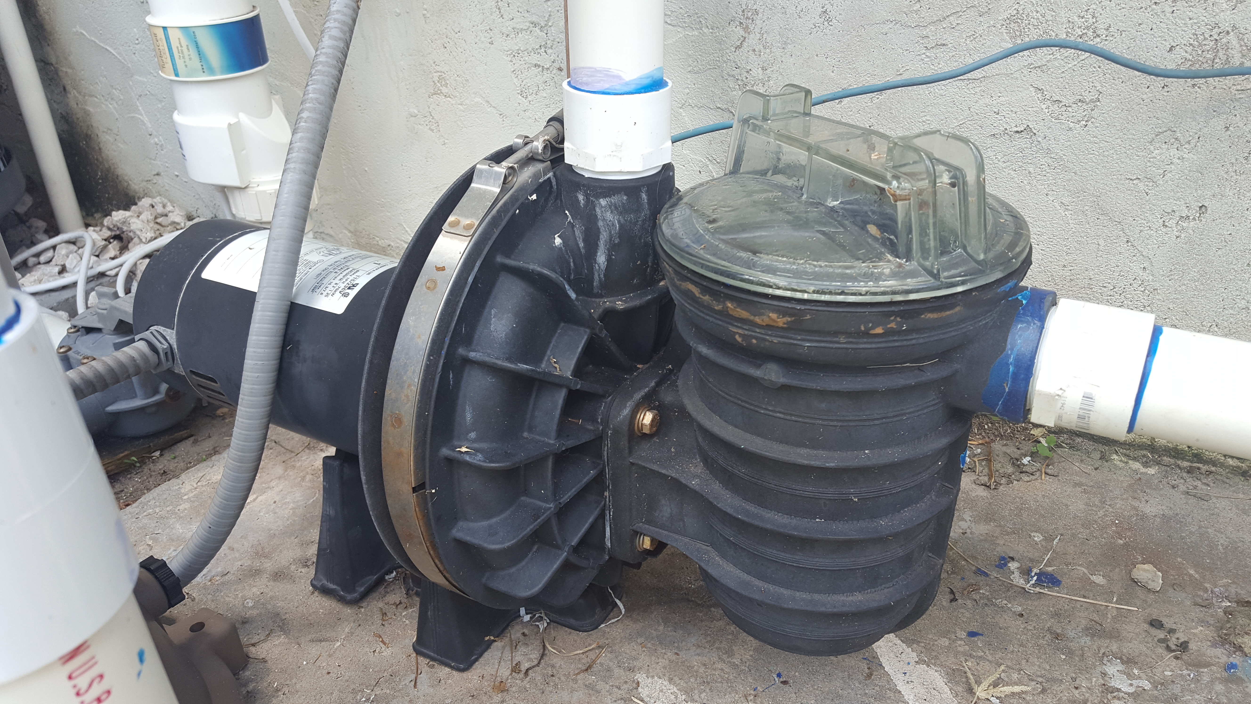 A.O. Smith Century® 1.0 HP Up-Rated Pool Pump Motor - USQ1102  Single Speed | Square Flange | 48Y Frame